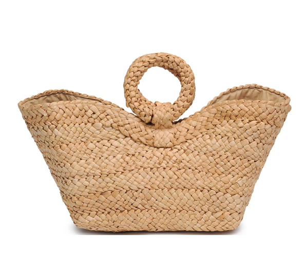 The Edith Carry Tote in Natural