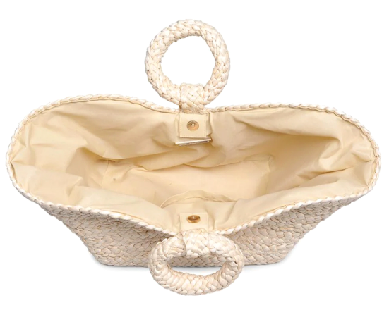 The Edith Carry Tote in Ivory