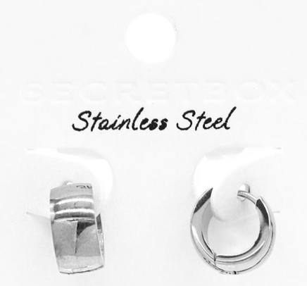 Thick Huggies in Silver