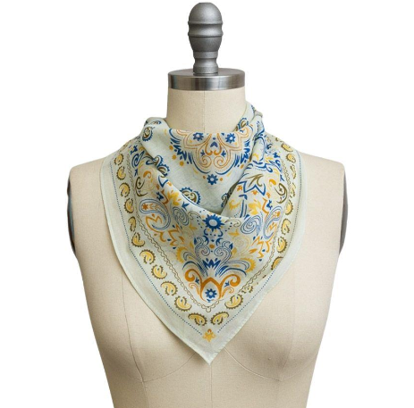 Chic Paisley Headscarf