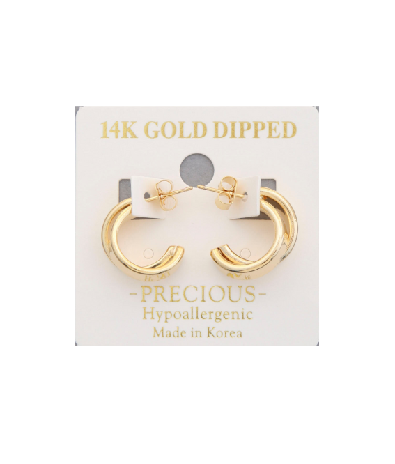 Dainty Gold Hoop Earrings