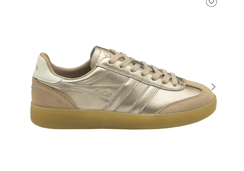Gola Viper Metallic in Gold/Gum