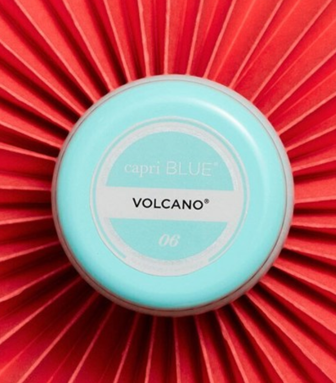 VOLCANO SIGNATURE AQUA PRINTED MINI TIN, 3 OZ