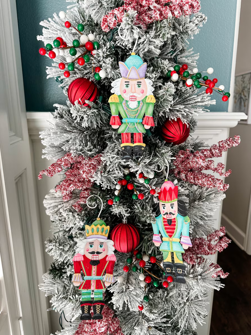 Merry and Bright Nutcracker Oranaments