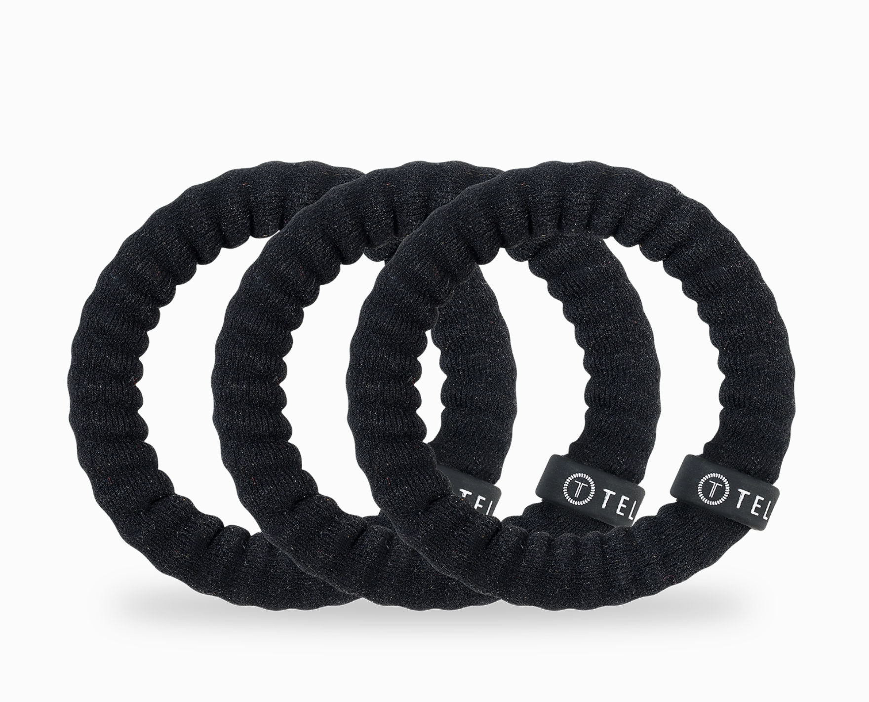 Nylon Hair Ties | Small | Jet Black