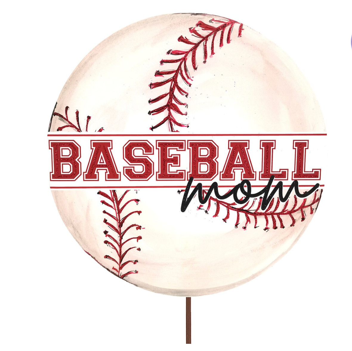 Baseball Mom Stake