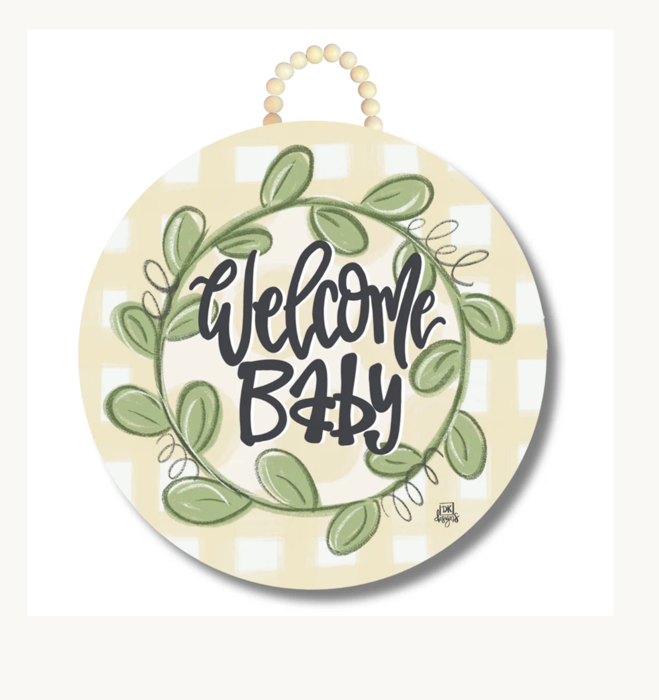 Welcome Baby Door Hanger