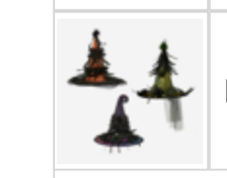Feather Witch Hat