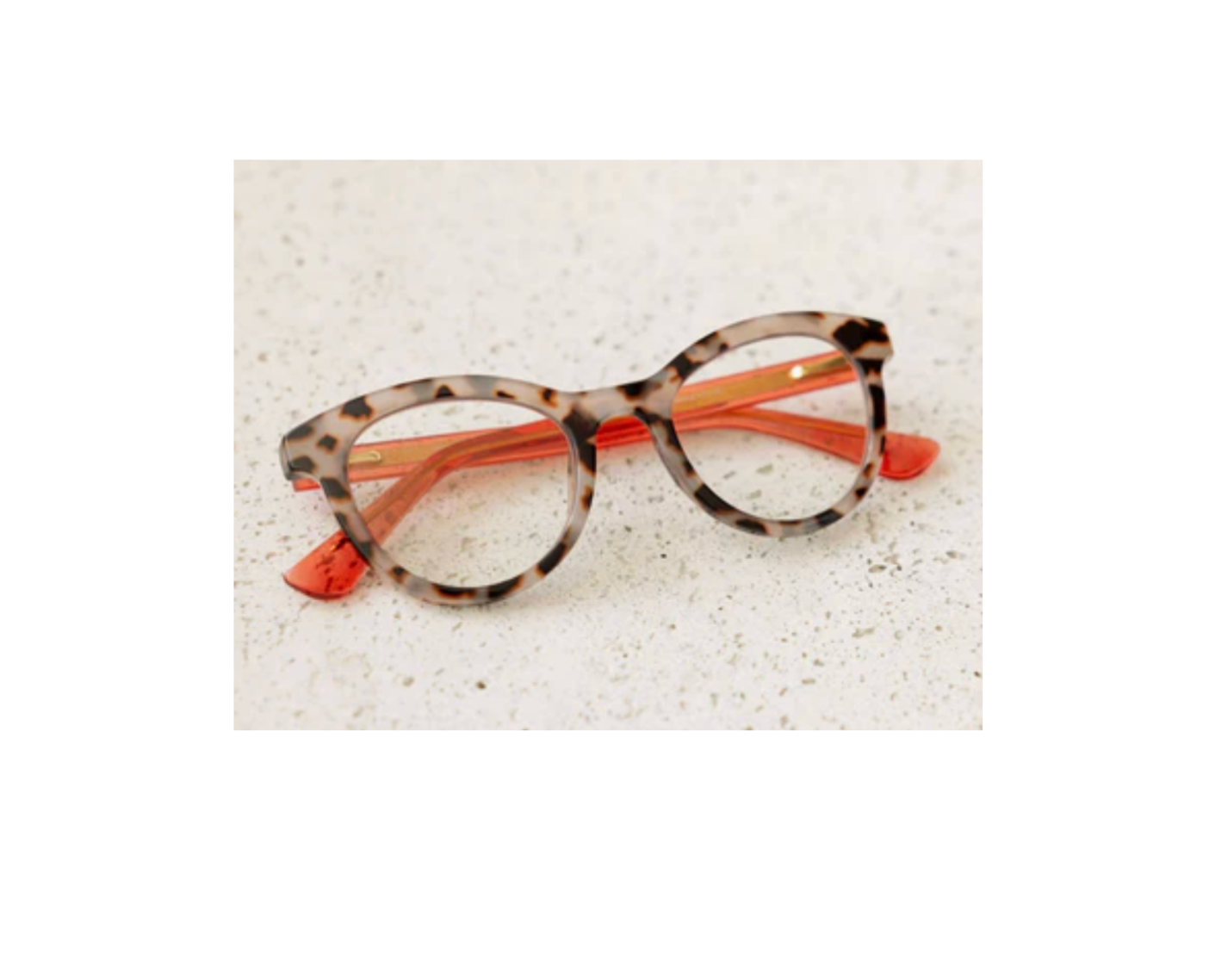 Tribeca (Blue Light) Gray Tortoise/Coral