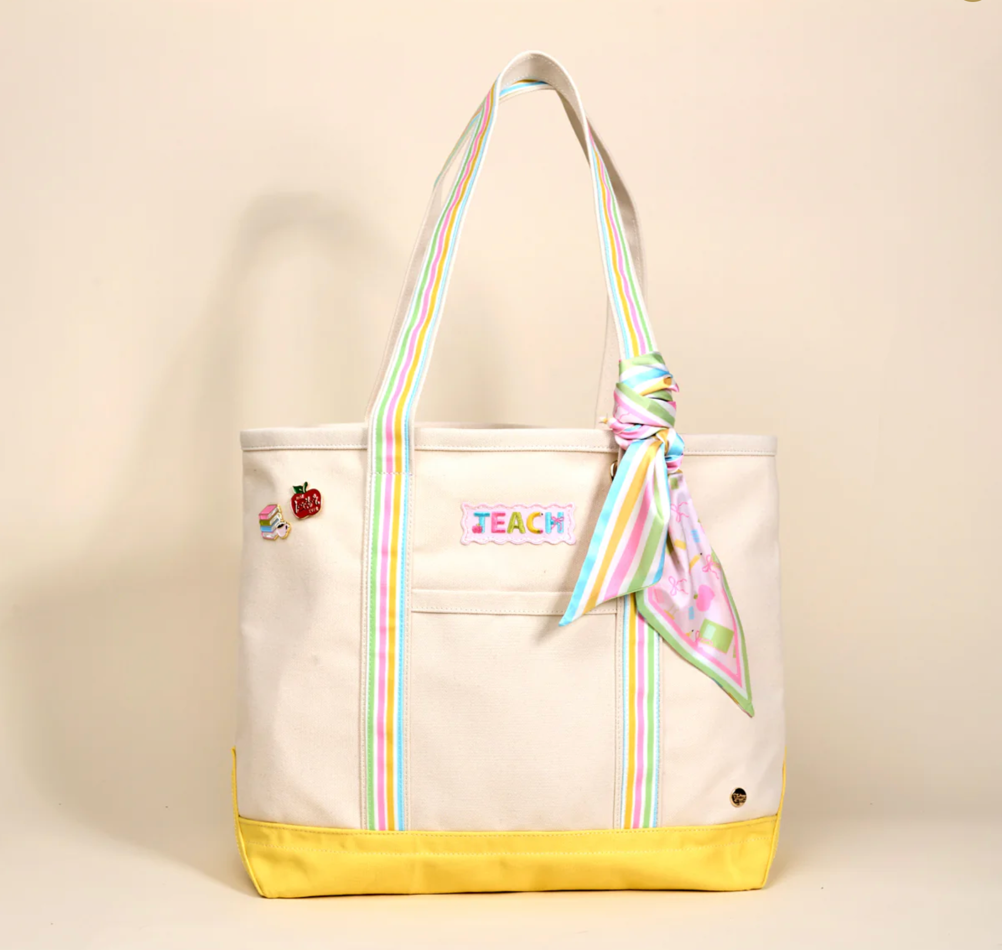 School's in Session Canvas Tote