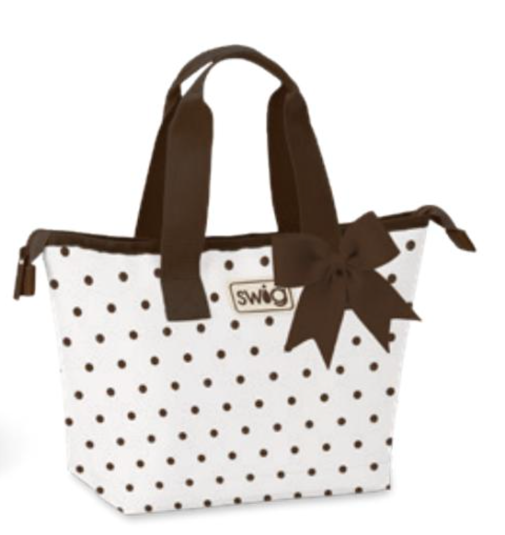 Mocha Dots Lunchi Lunch Bag
