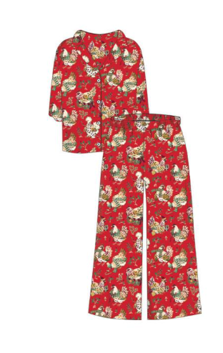 Holiday Hens Satin Wildest Dreams Set