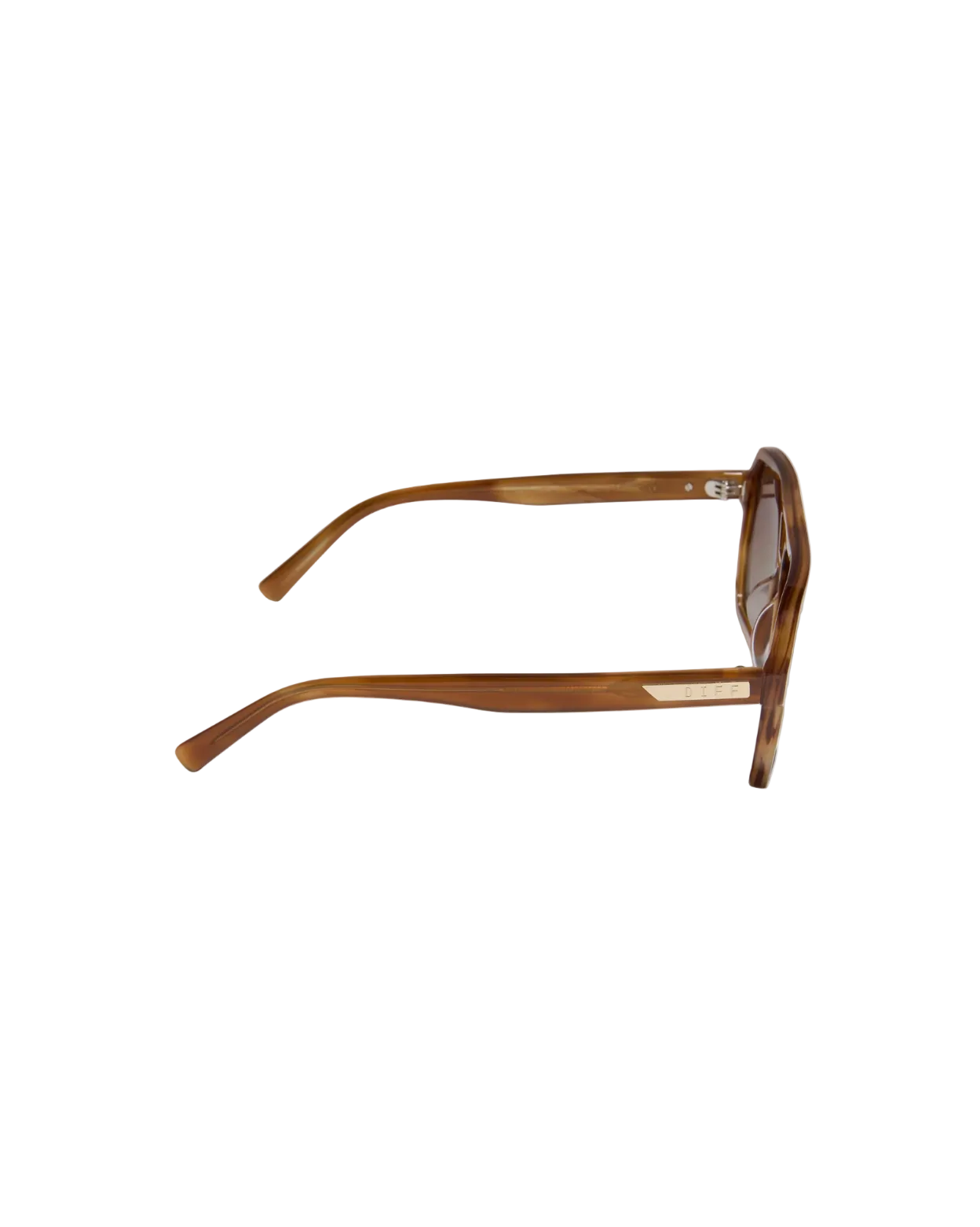 Cameron- Tawny Tortoise Brown + Gradient Polarized Glasses