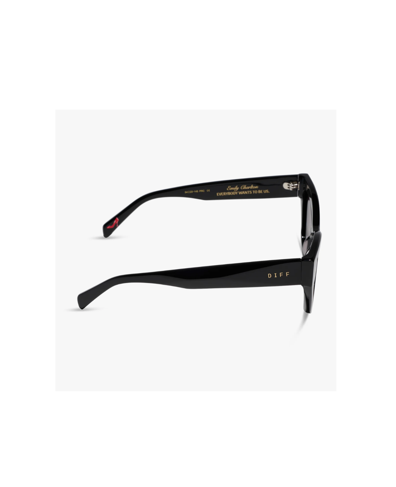 Emily- Black Brown+ Polarized Sunglasses