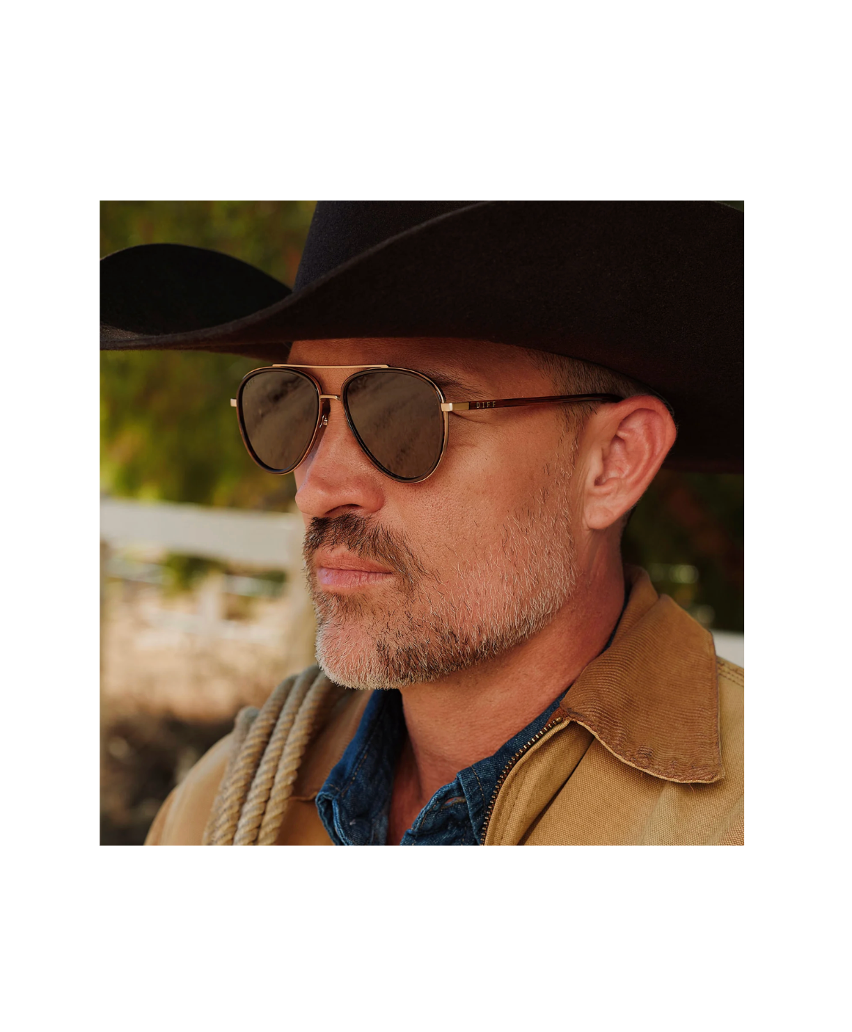 Yellowstone- Sequoia Tortoise + Brown Polarized