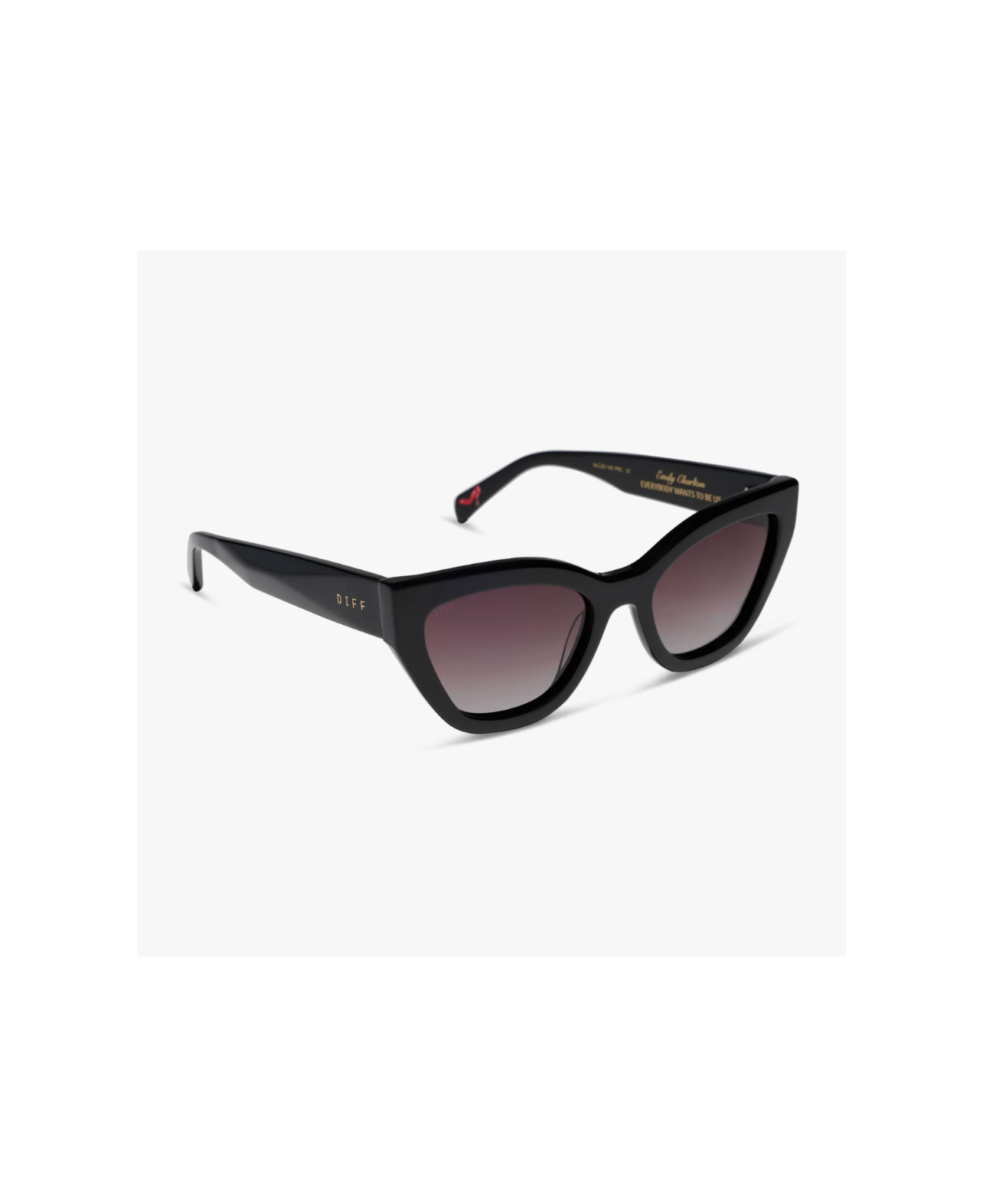 Emily- Black Brown+ Polarized Sunglasses