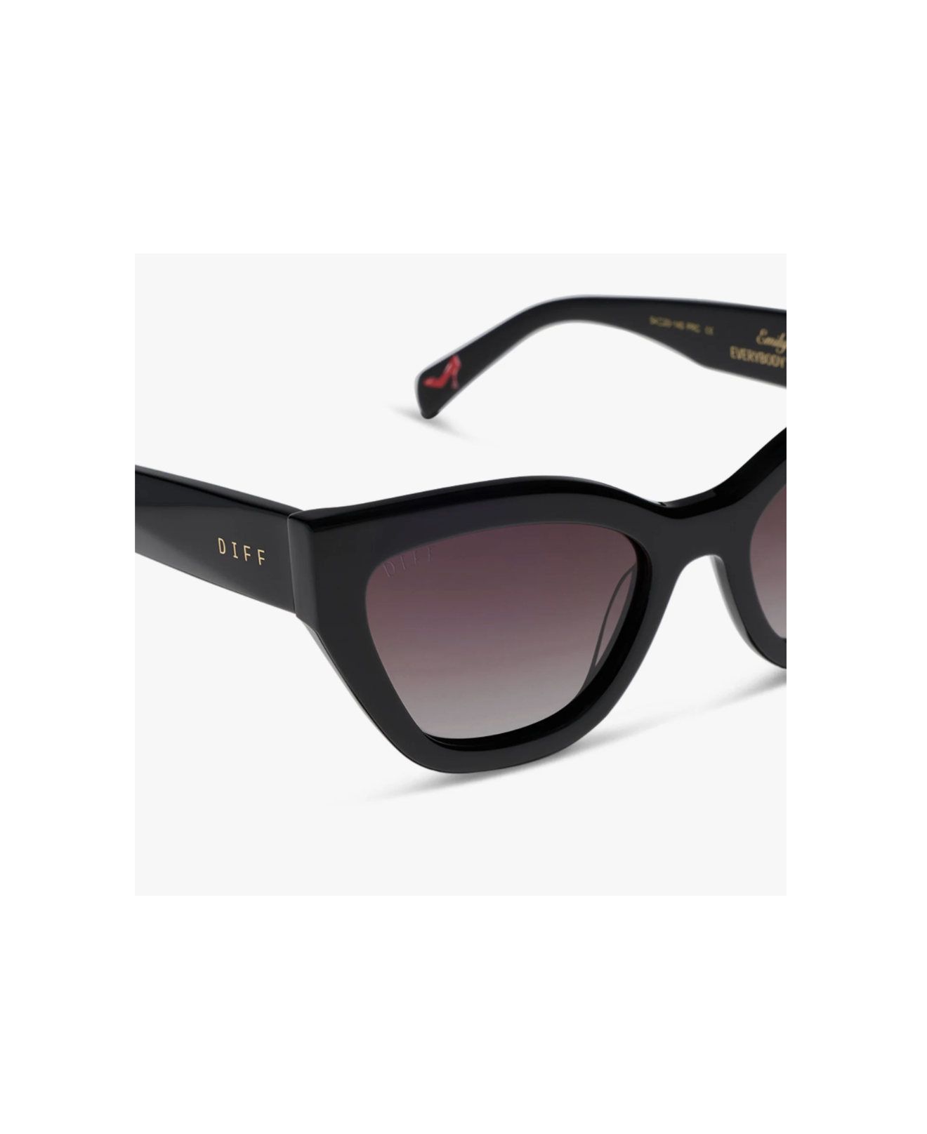 Emily- Black Brown+ Polarized Sunglasses