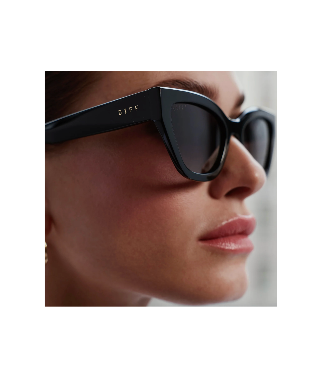 Emily- Black Brown+ Polarized Sunglasses