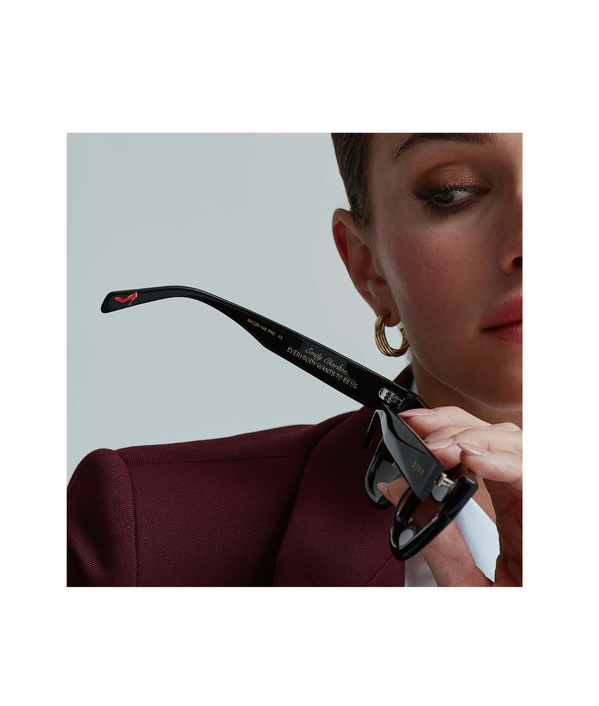Emily- Black Brown+ Polarized Sunglasses