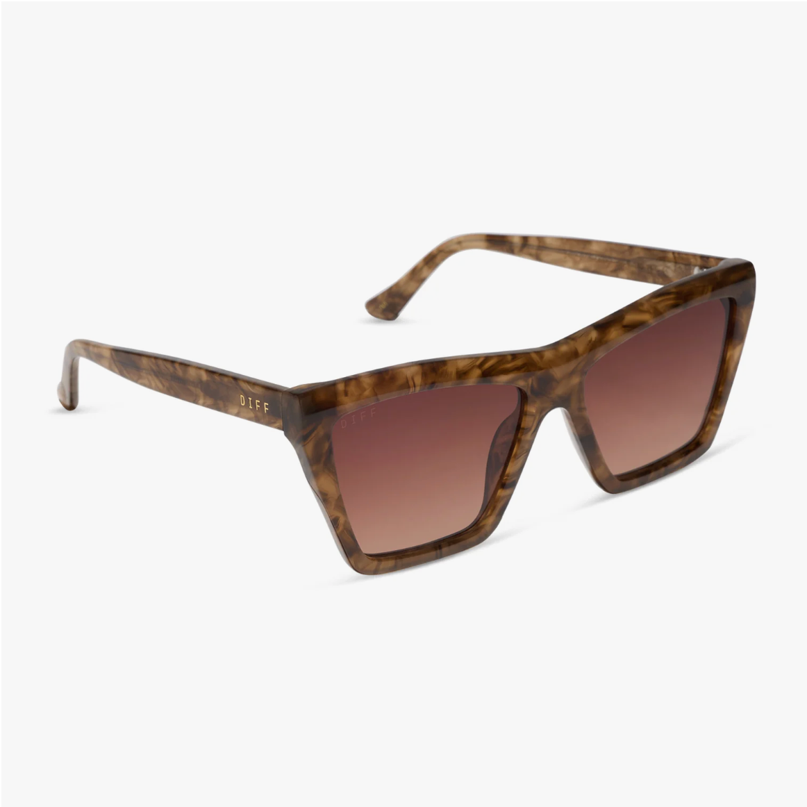 Vivi- Ombre Tortoise + Brown Gradient
