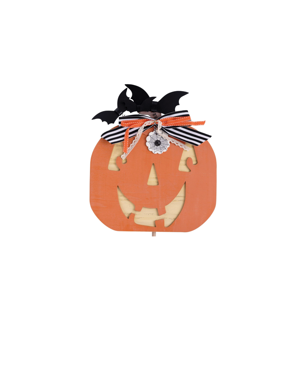 Spooky Jack-o-Lantern Topper