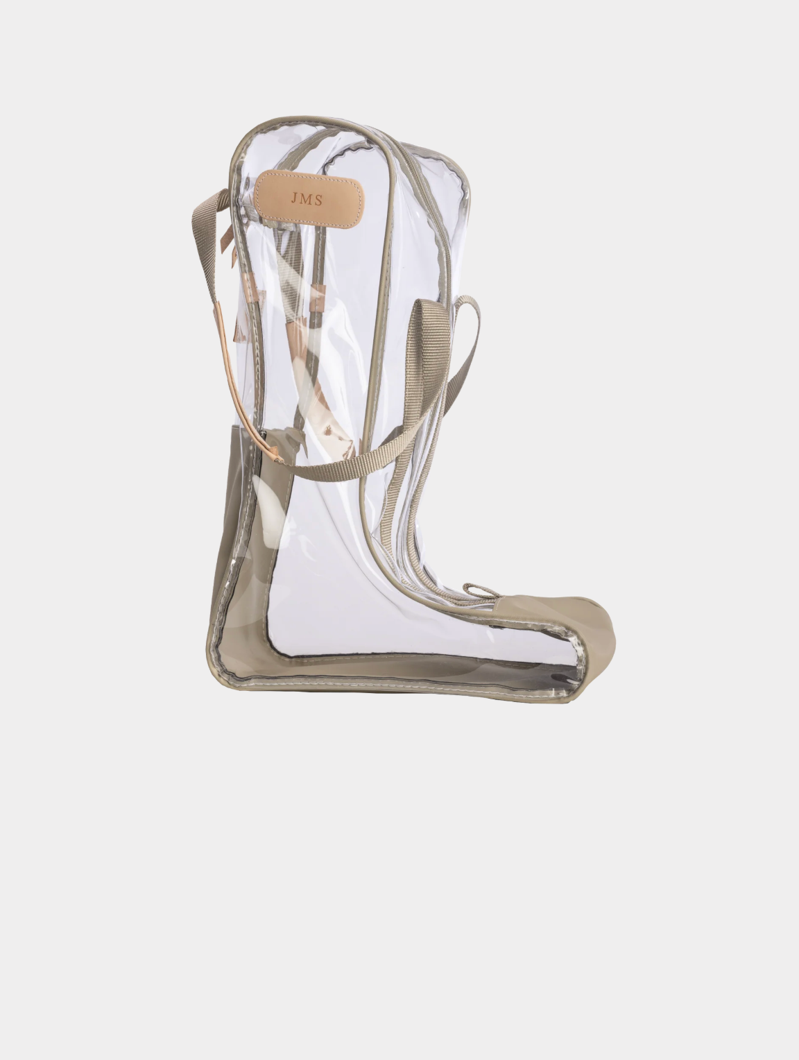 Tall Clear Boot Bag