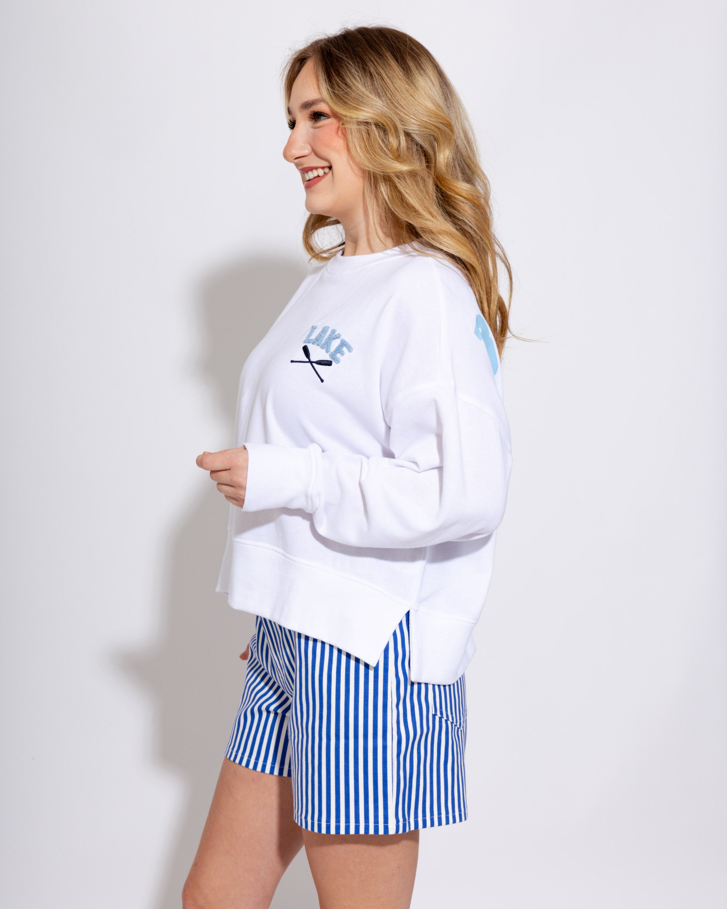 Boat Days, Sunrays, Repeat Relaxed Sweatshirt