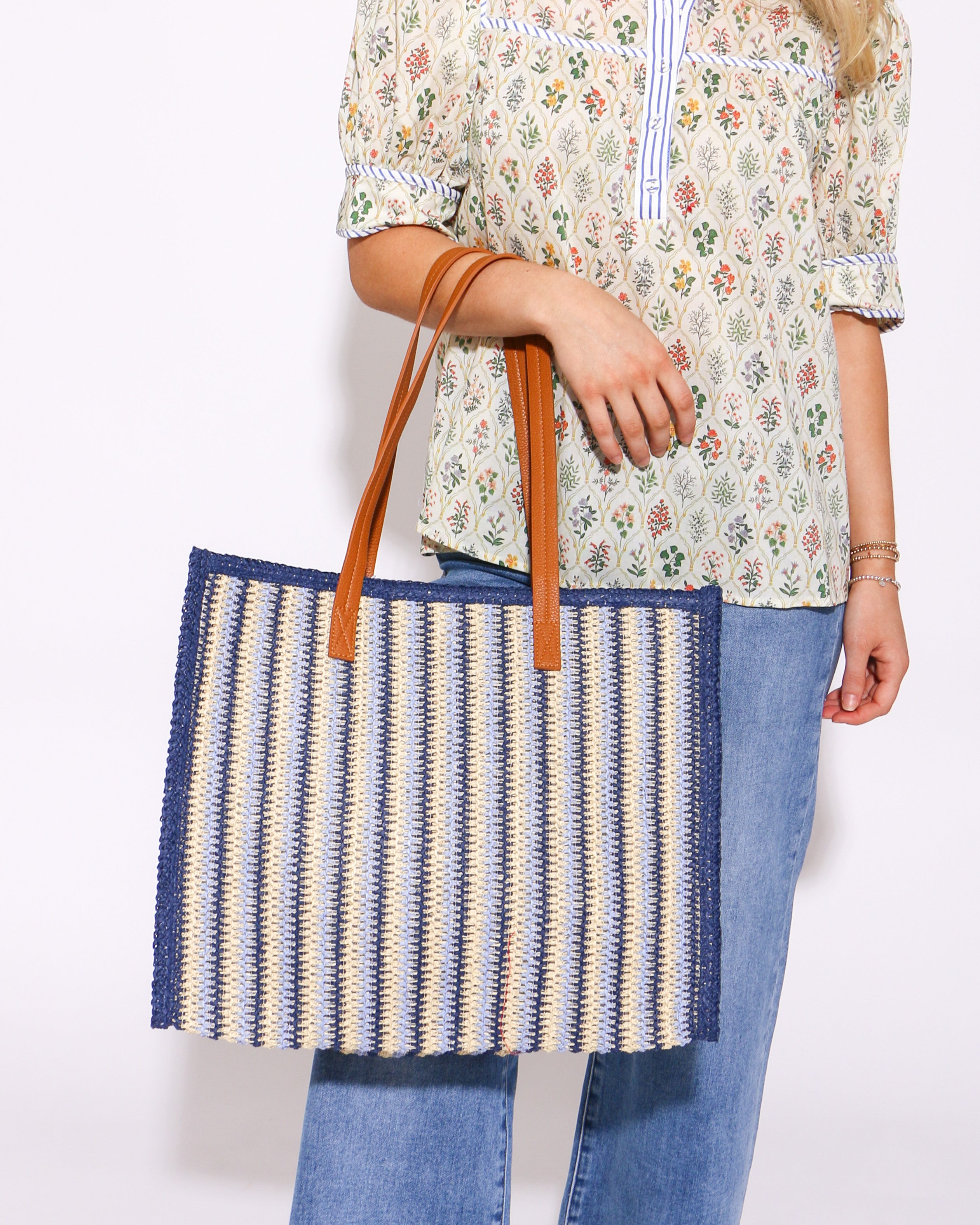 Maya Tote in Blue