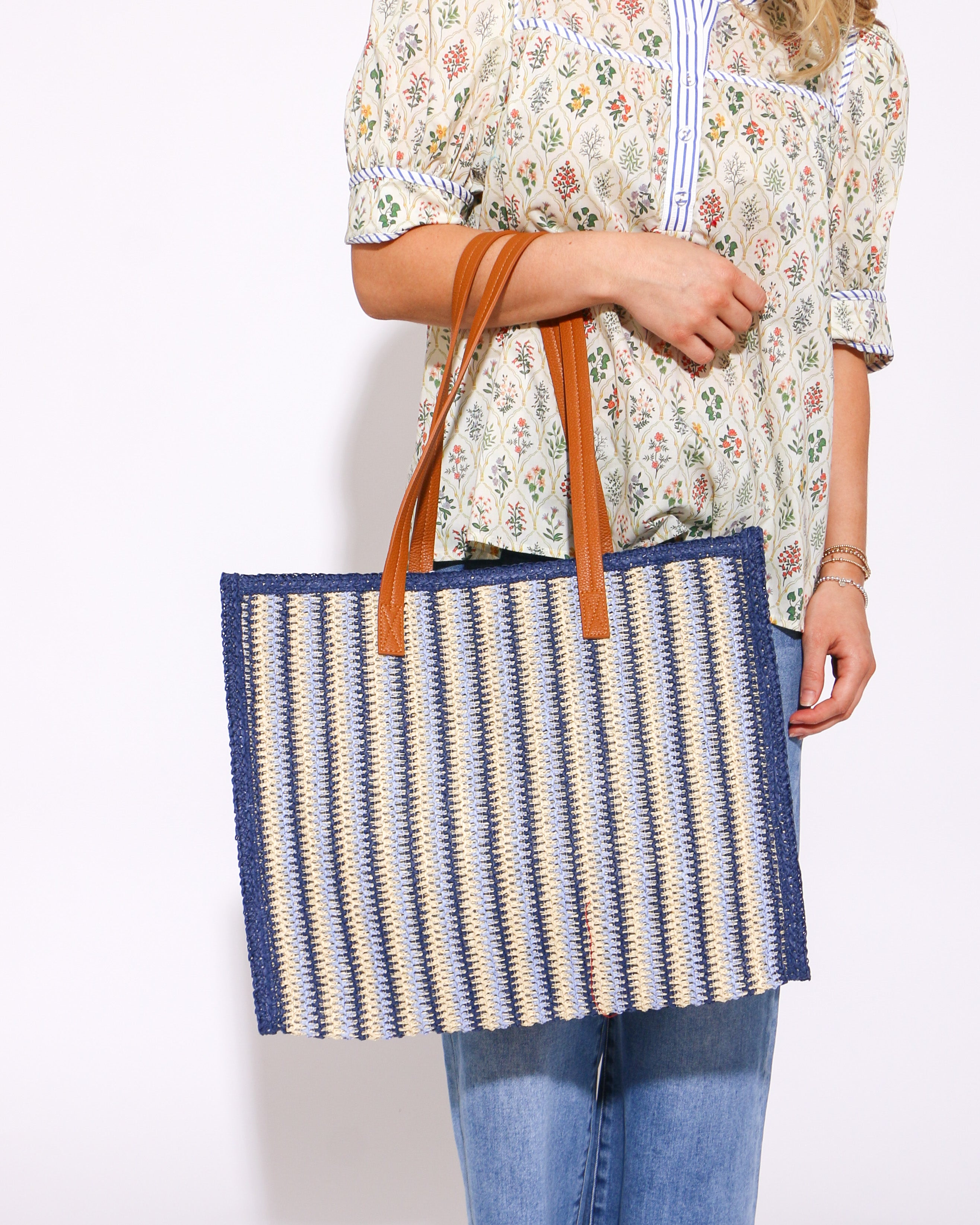 Maya Tote in Blue