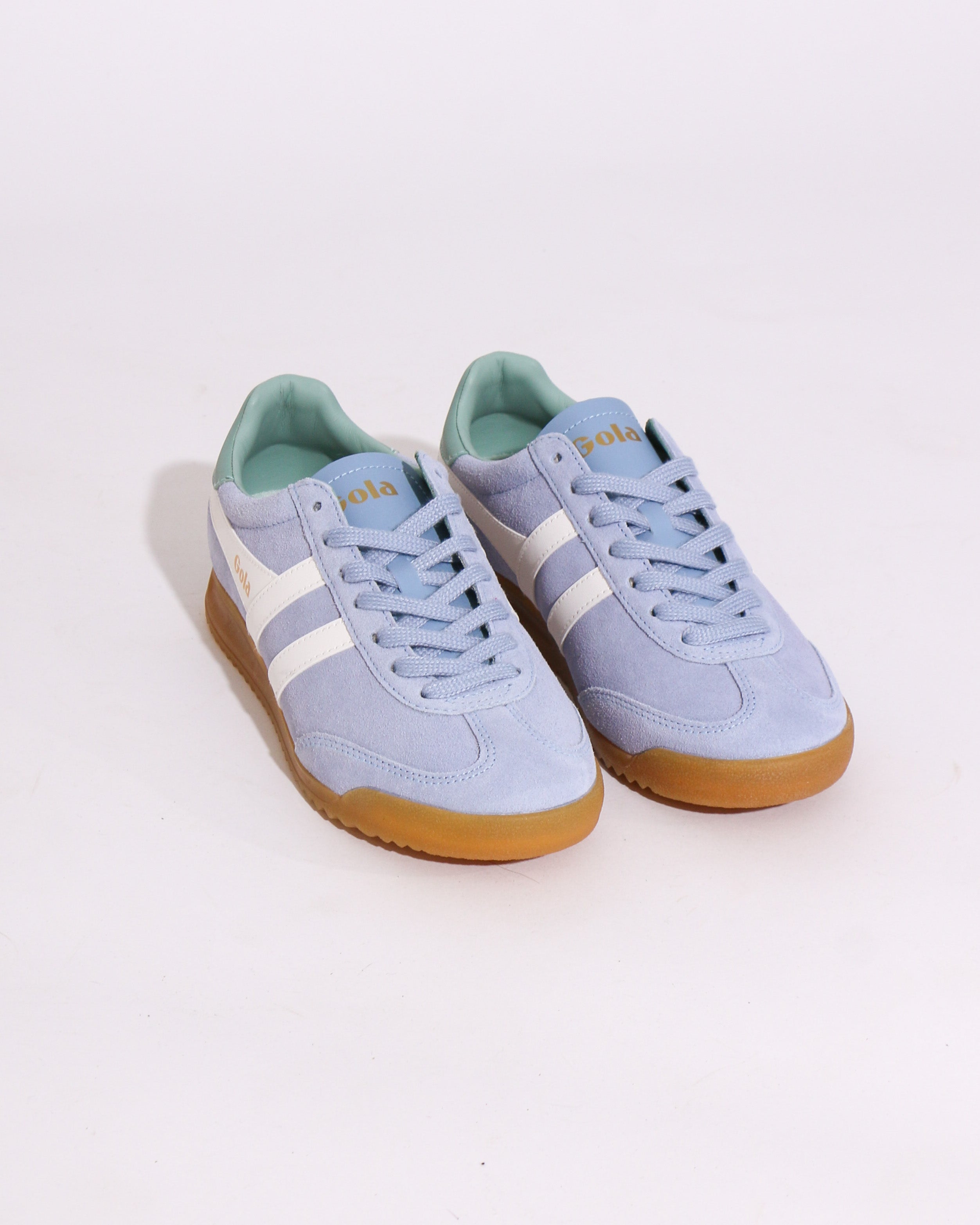 Gola Torpedo Sneaker in Air Blue and Off White