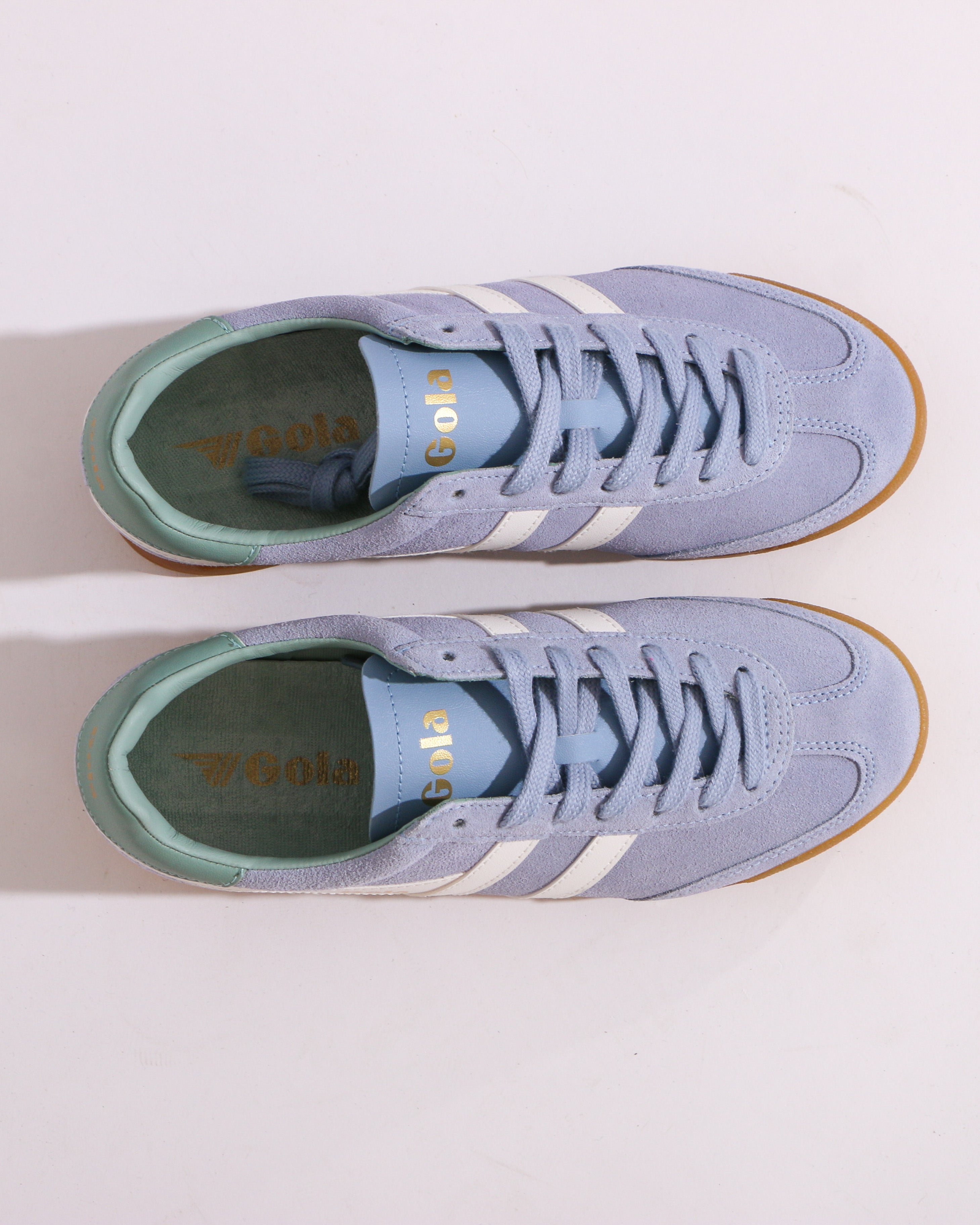 Gola Torpedo Sneaker in Air Blue and Off White