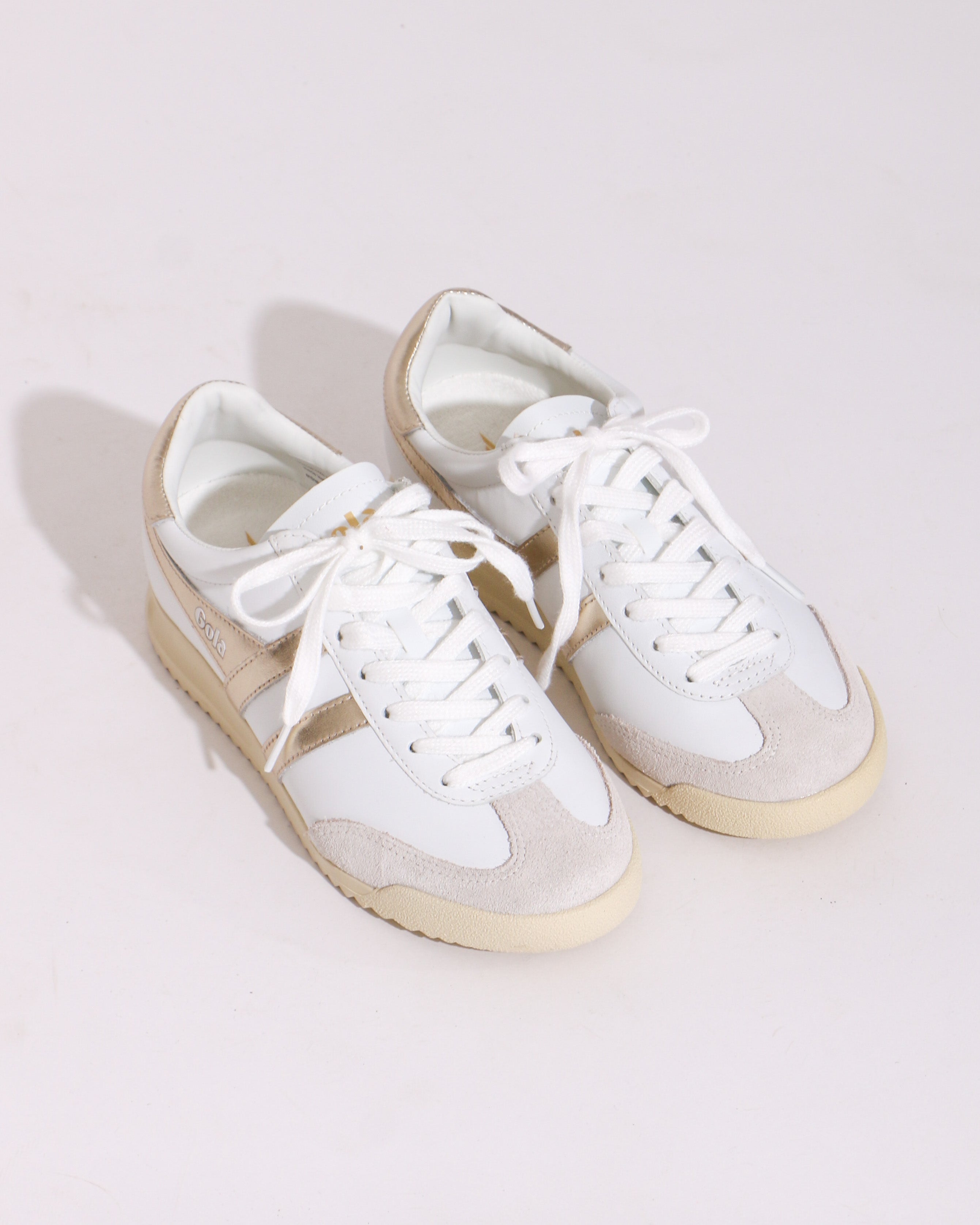 Gola Torpedo Mirror Sneaker in Gold