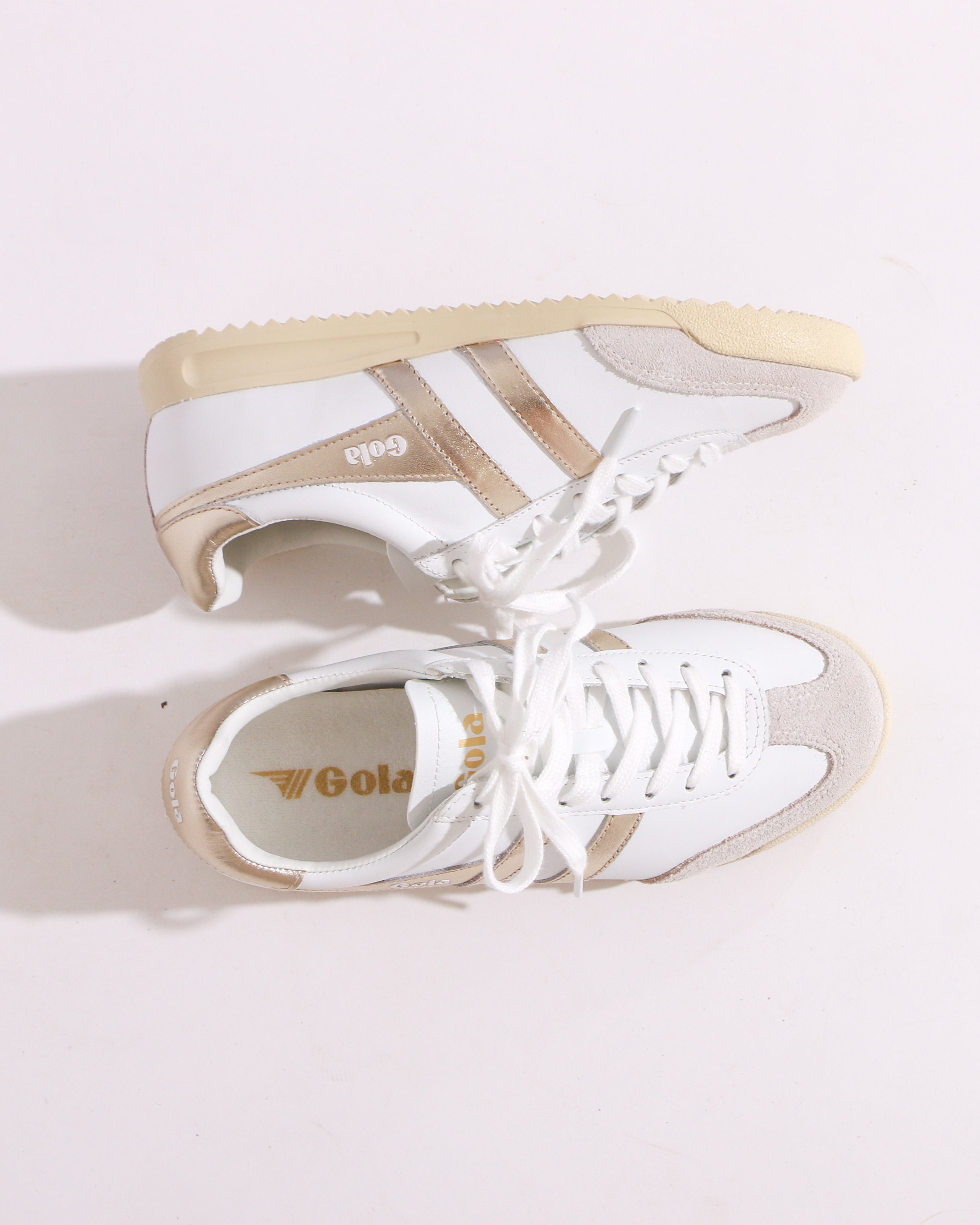 Gola Torpedo Mirror Sneaker in Gold