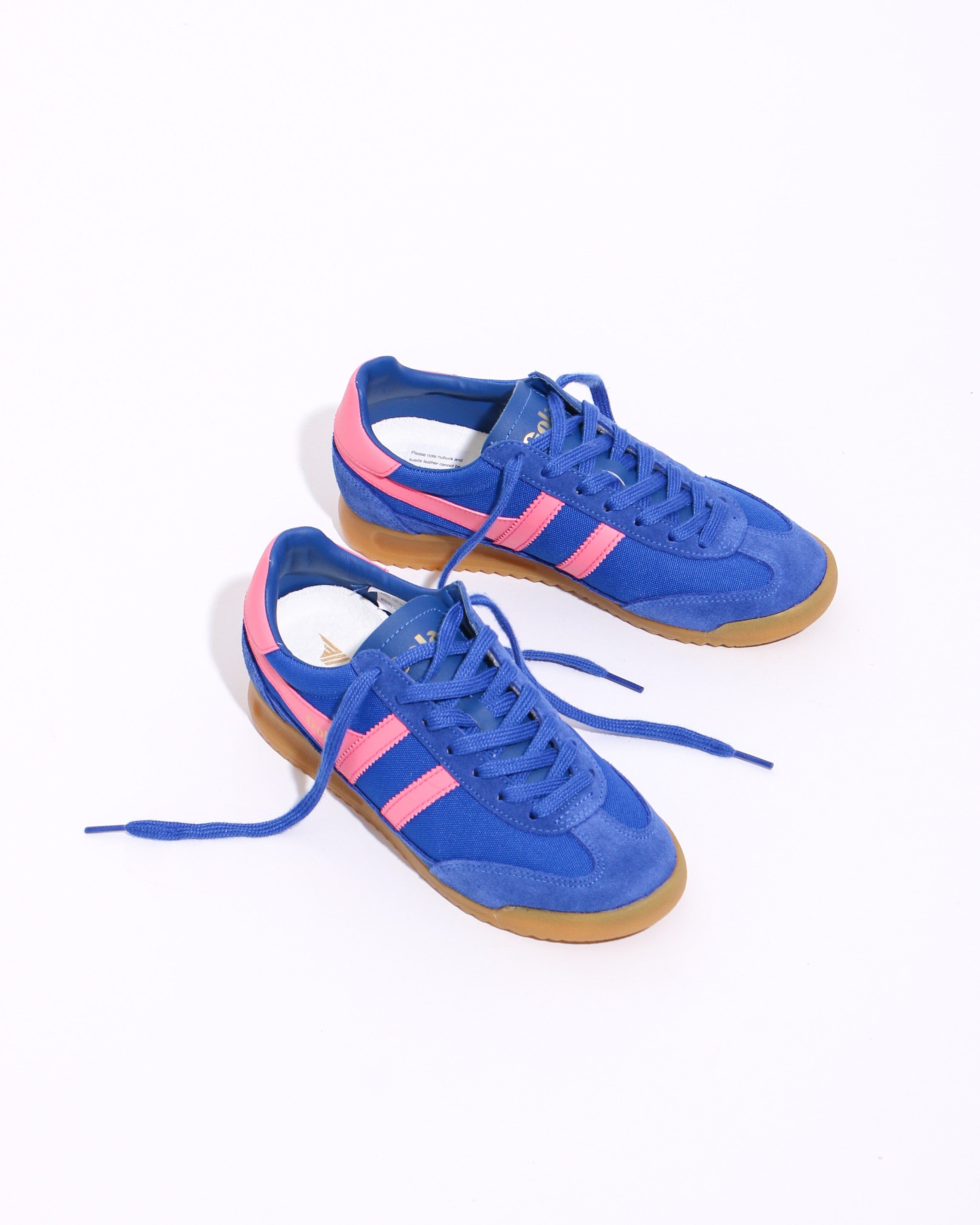 Gola Tornado Sneaker in Sapphire and Pink