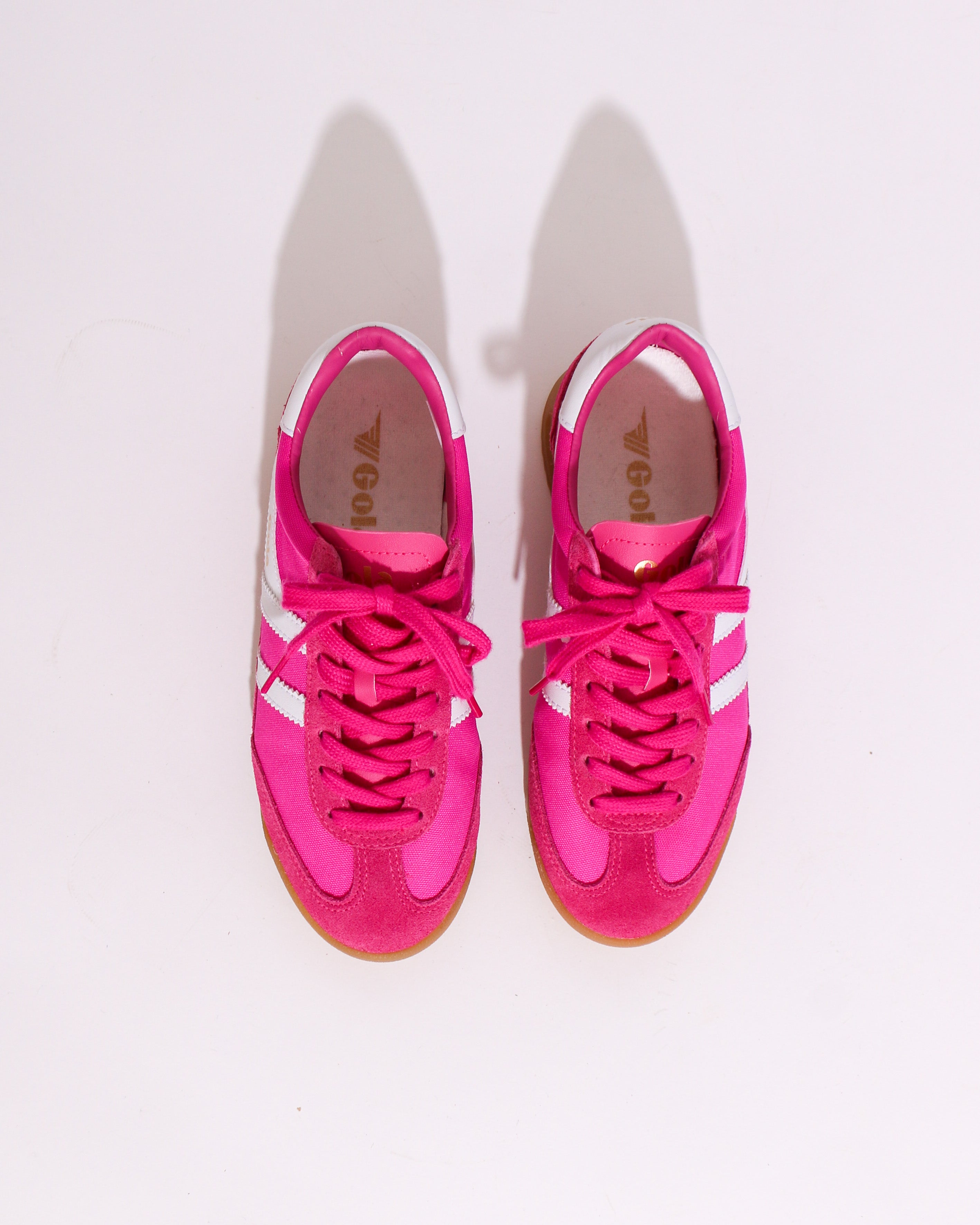Gola Tornado Sneaker in Pink and White