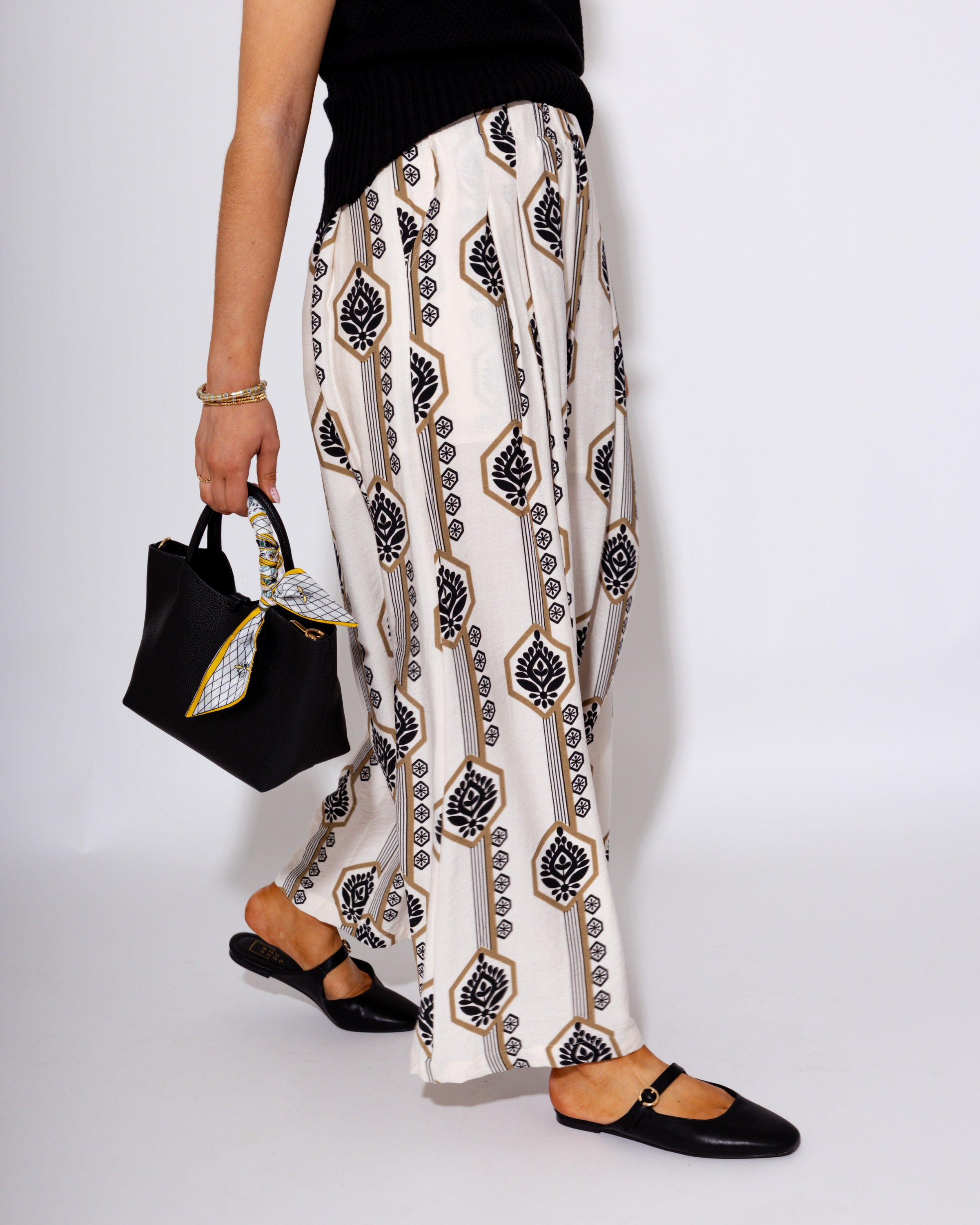 Boho Chic Wide Leg Pants