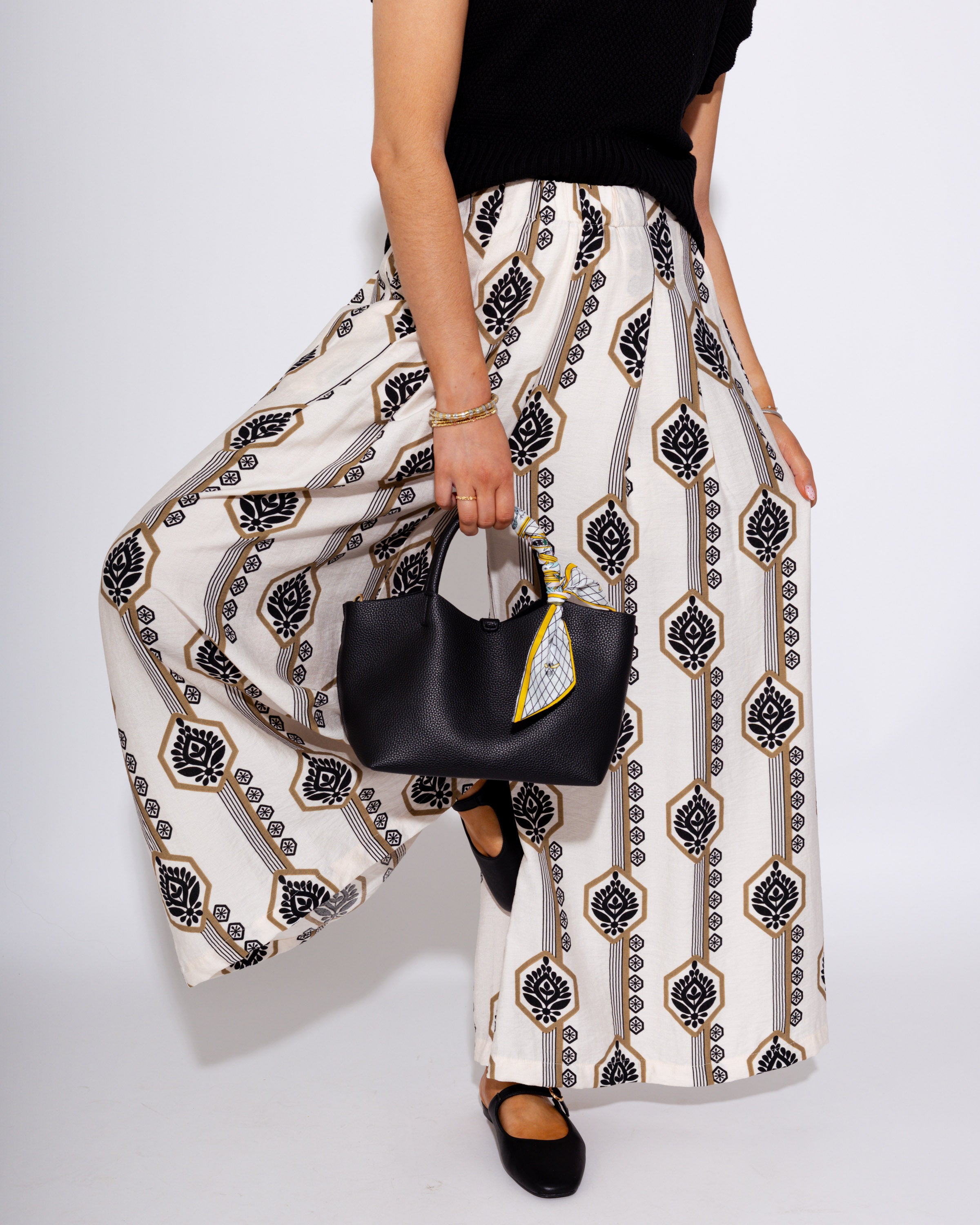 Boho Chic Wide Leg Pants