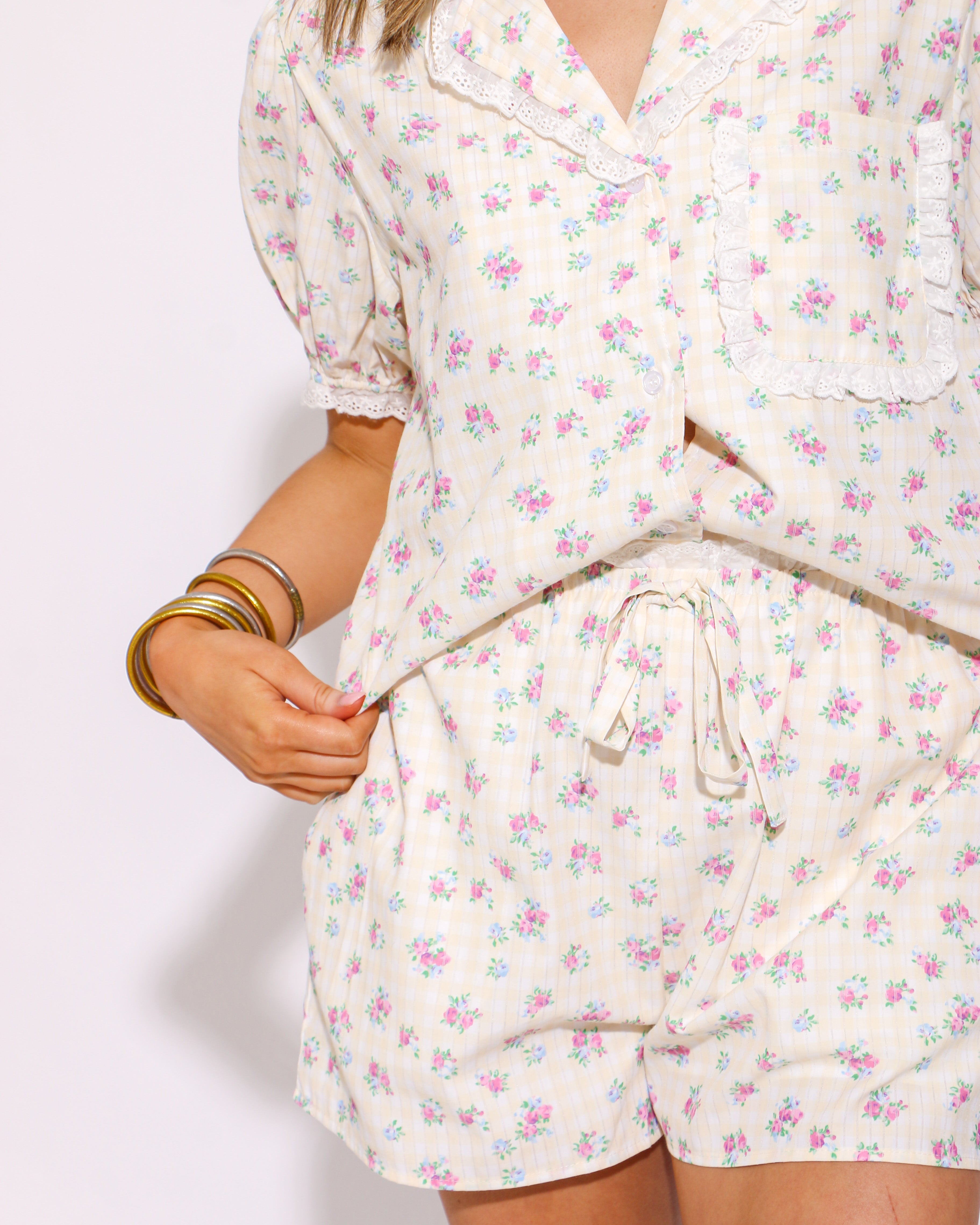 Soft Blossoms Pajama and Loungewear Set