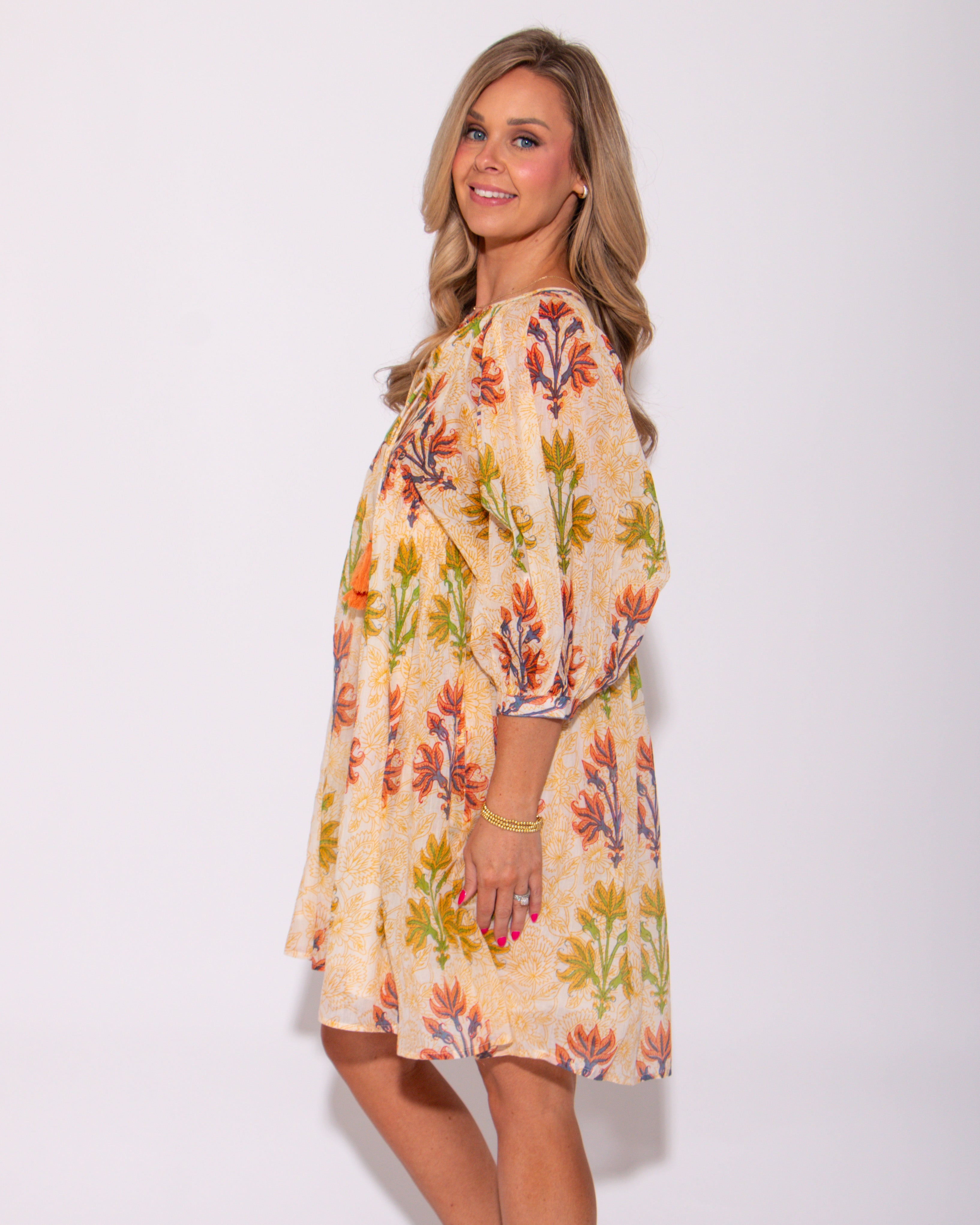 Ivy Jane | Breezy Block Print Dress