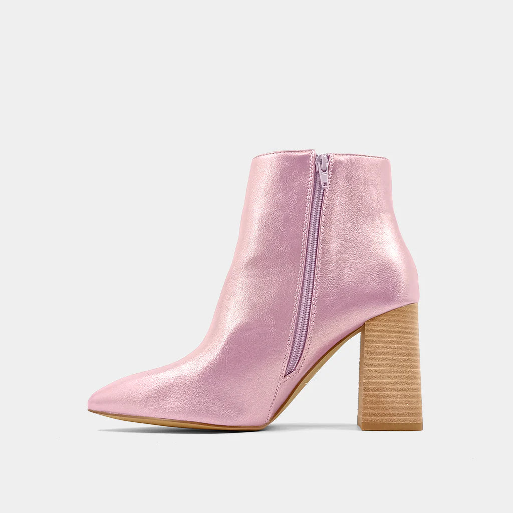 Veronica Bootie in Pink
