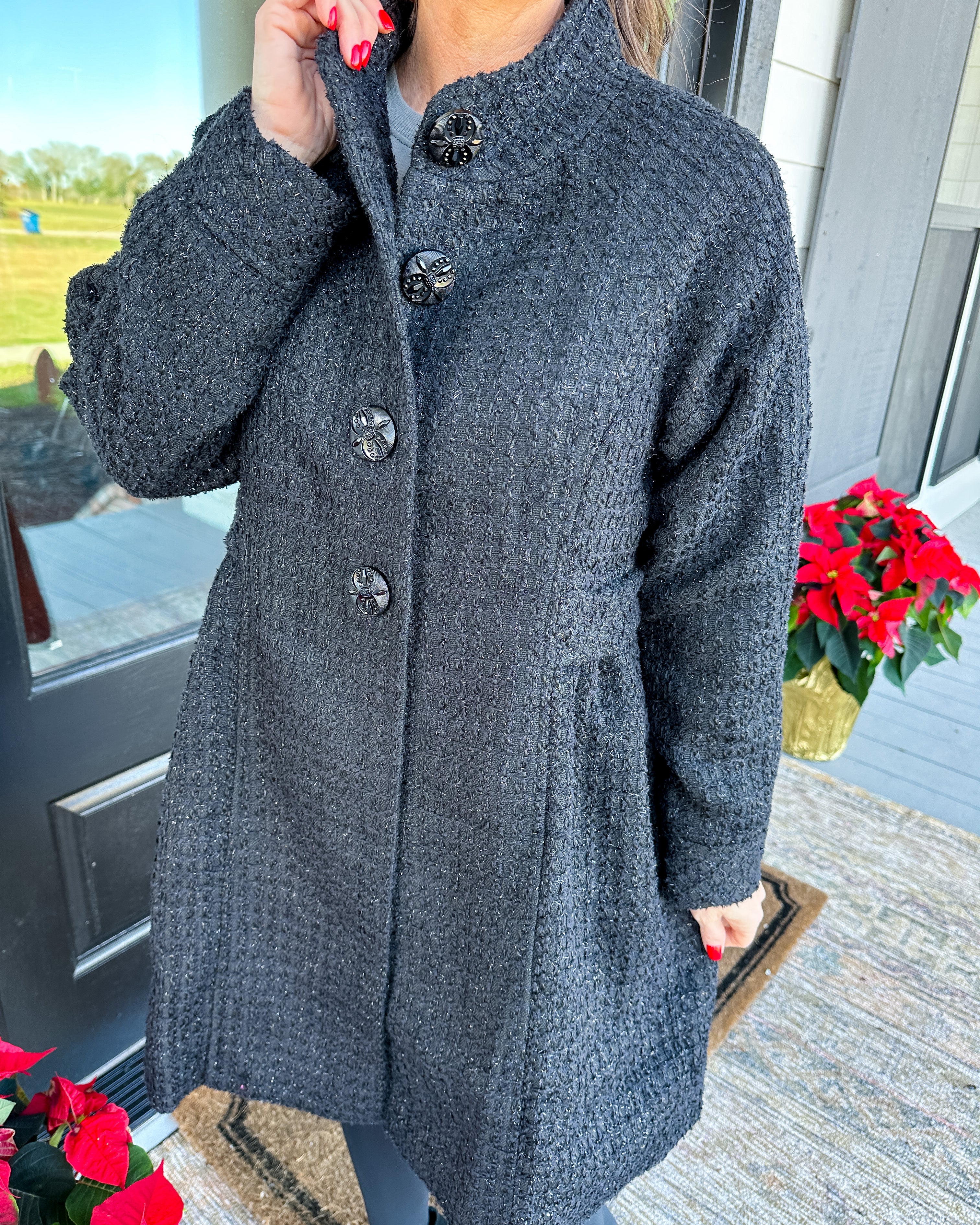 Midnight Sparkle Coat