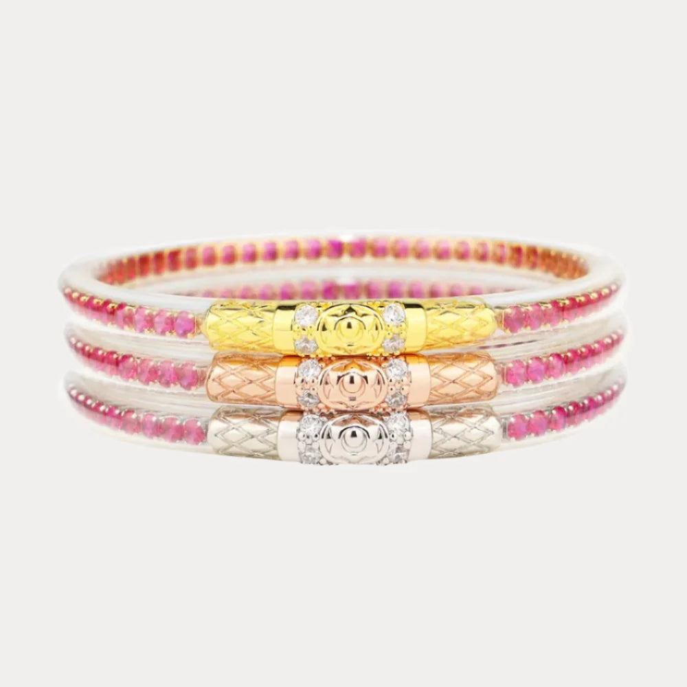 Three Queens All Weather Bangles® (AWB®) - Epic Pink