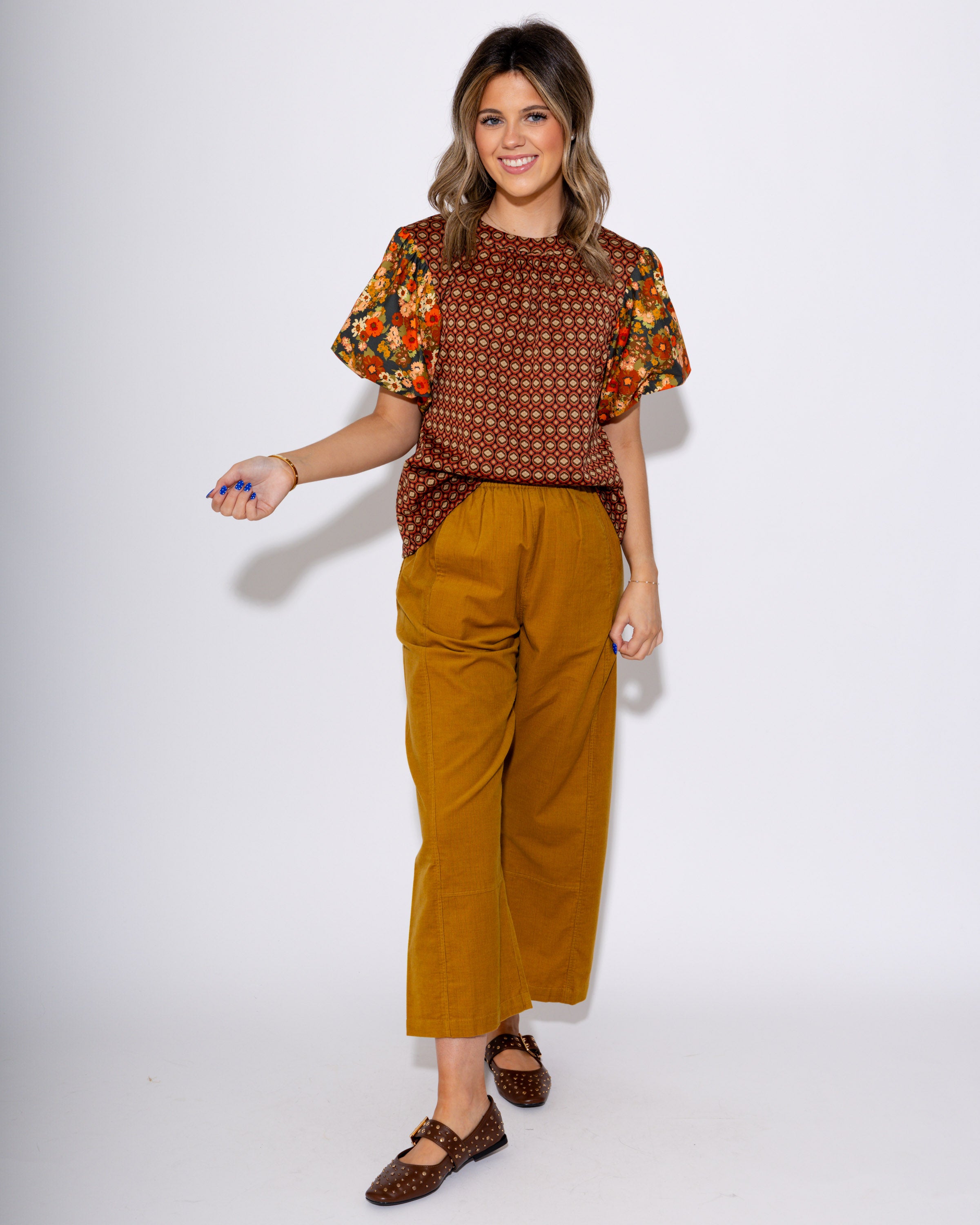 Ivy Jane | Floral Flair Puff Sleeve Top