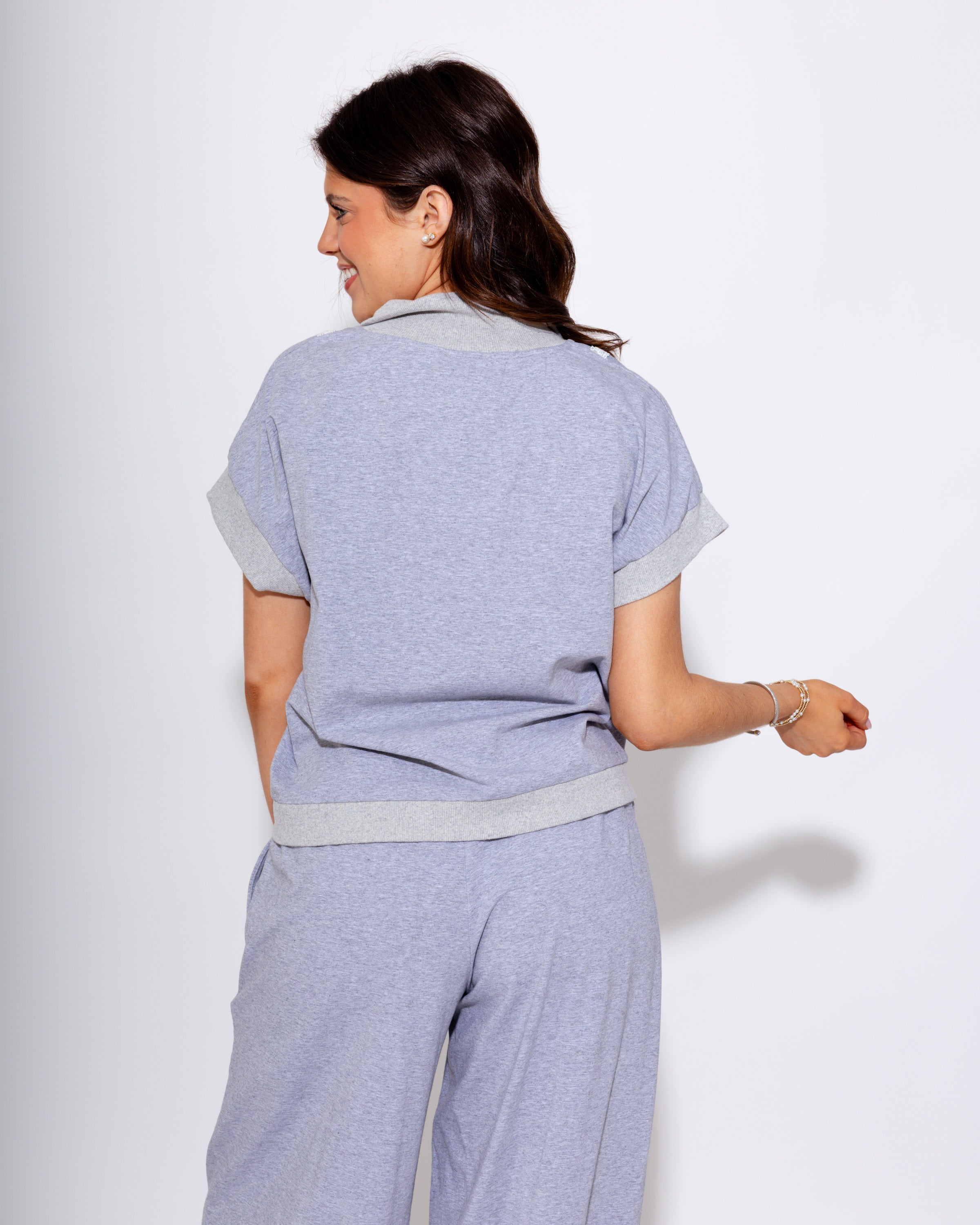 Effortless Elevated Set in Grey