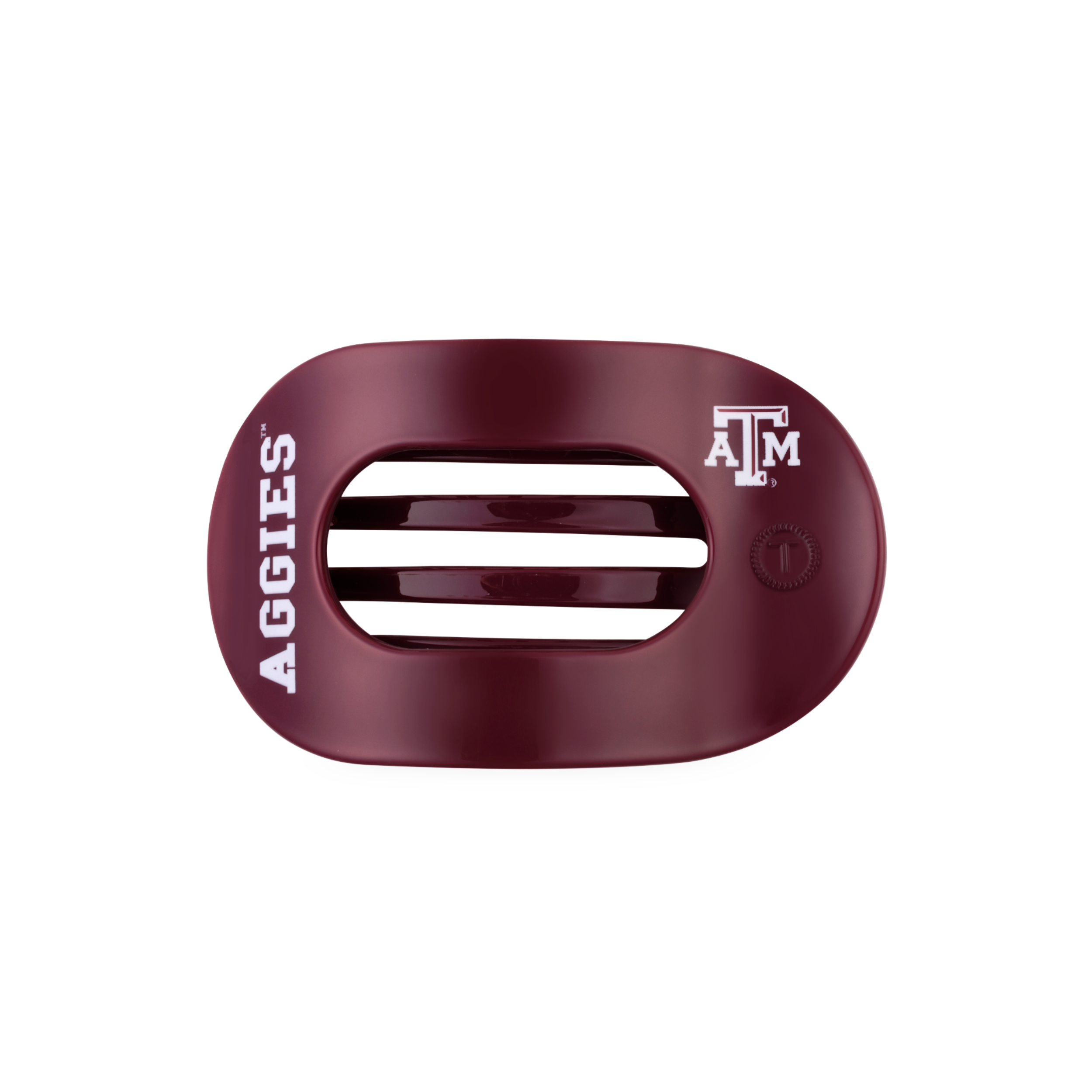 Gig 'Em! | Medium | Flat Round Hair Clip