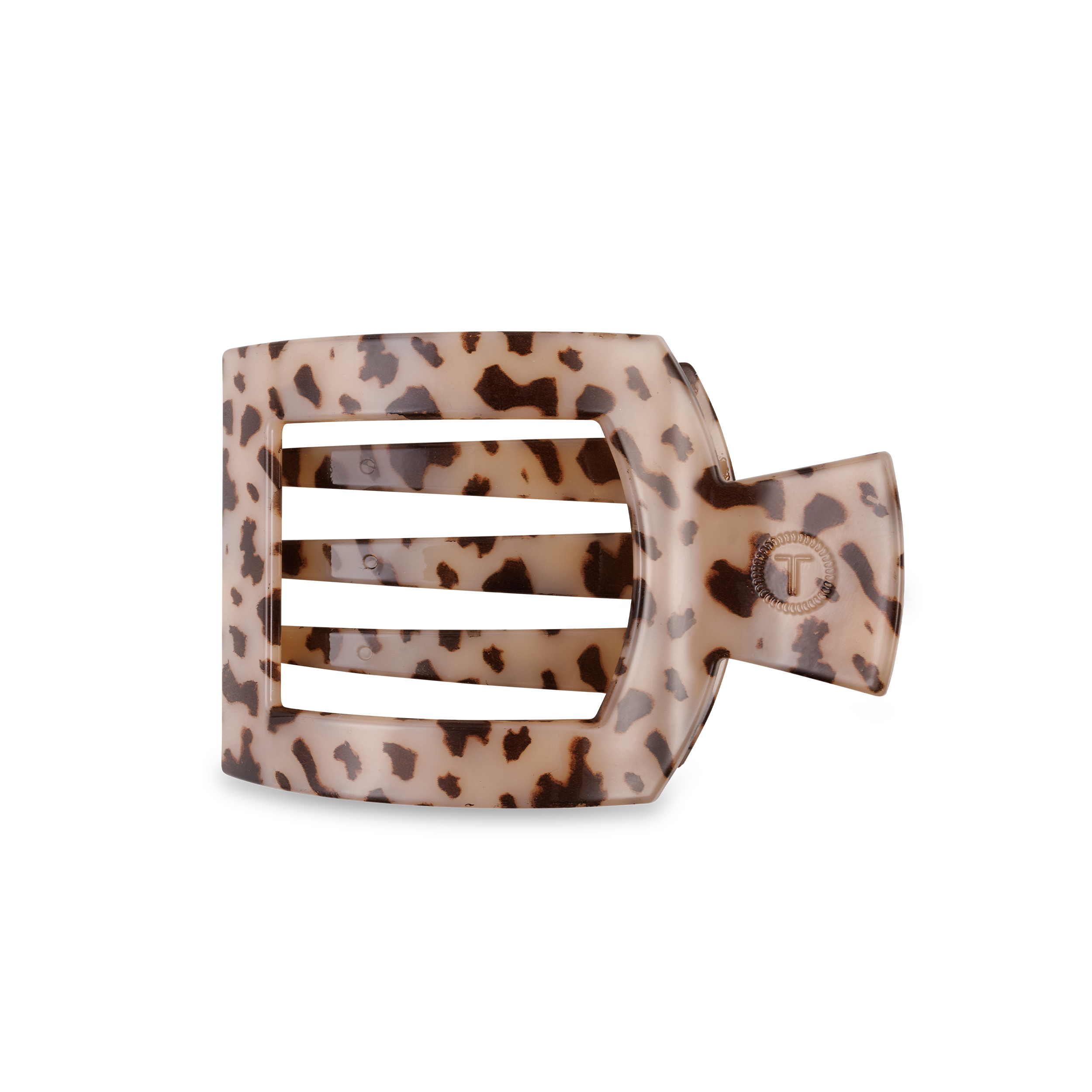 Blonde Tortoise | Medium | Flat Square Hair Clip