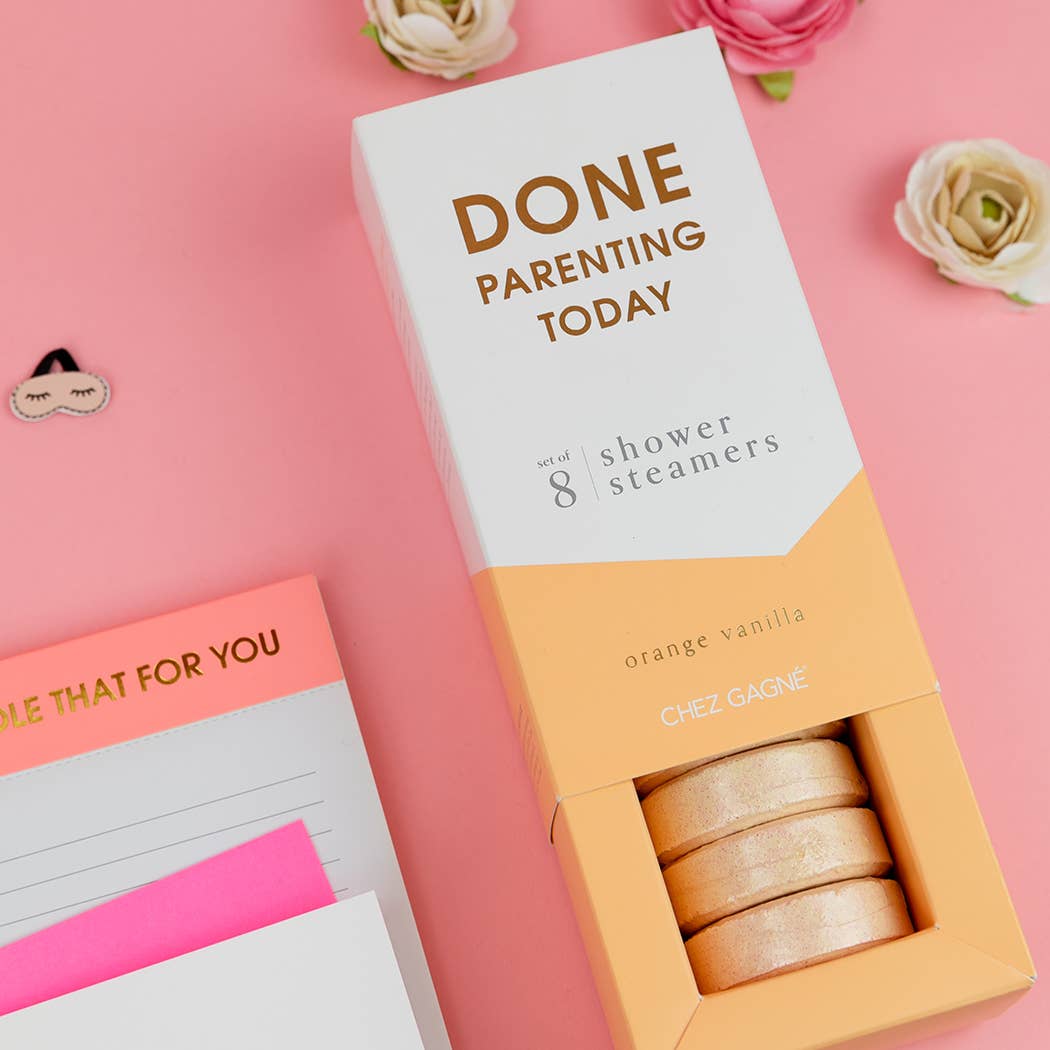 Done Parenting Today Shower Steamers - Orange Vanilla