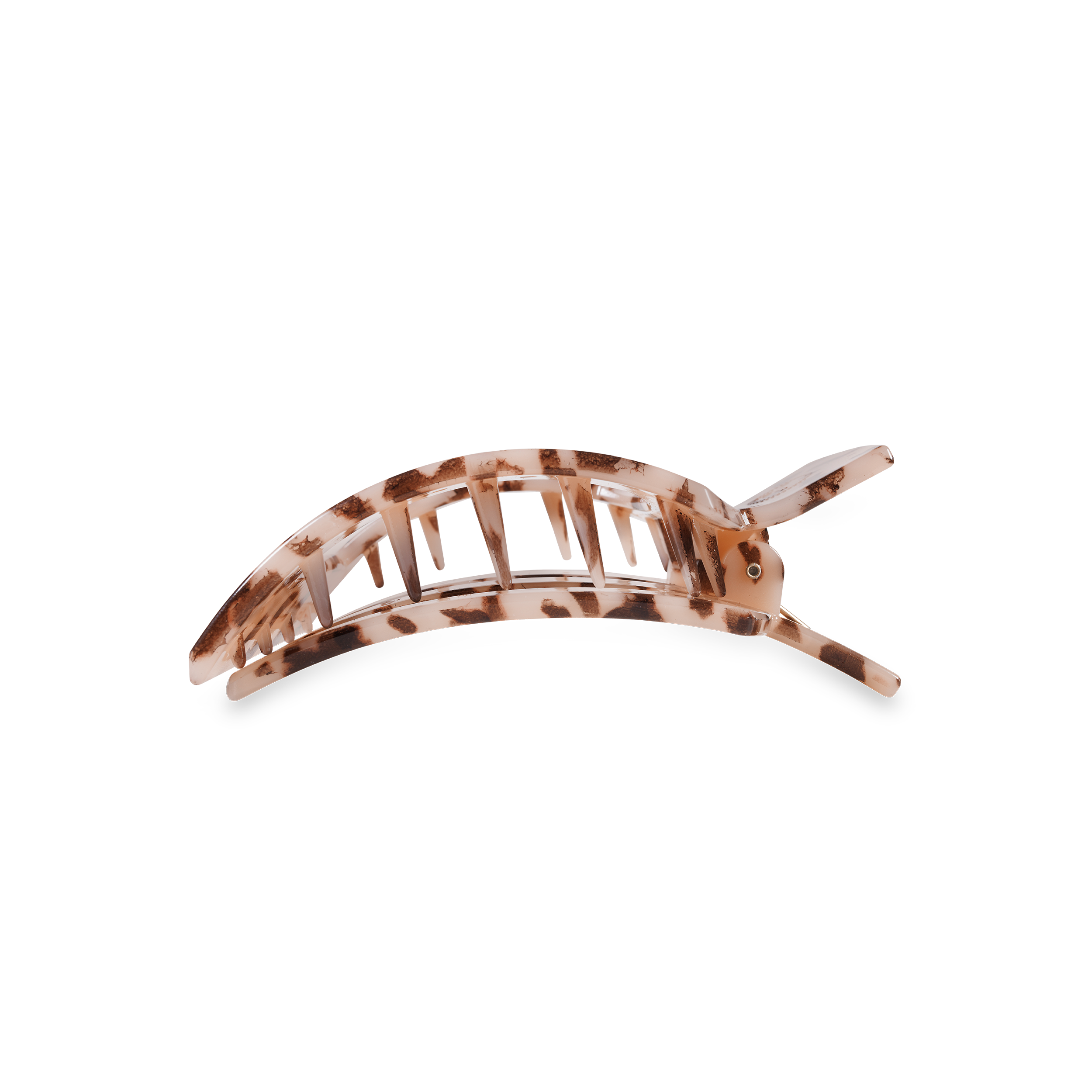 Blonde Tortoise | Medium | Flat Square Hair Clip