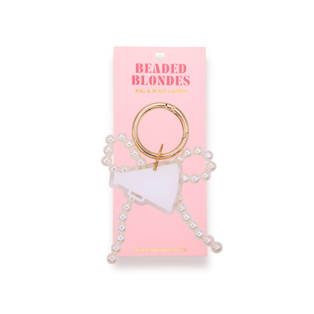 Megaphone Bag & Boot Charm