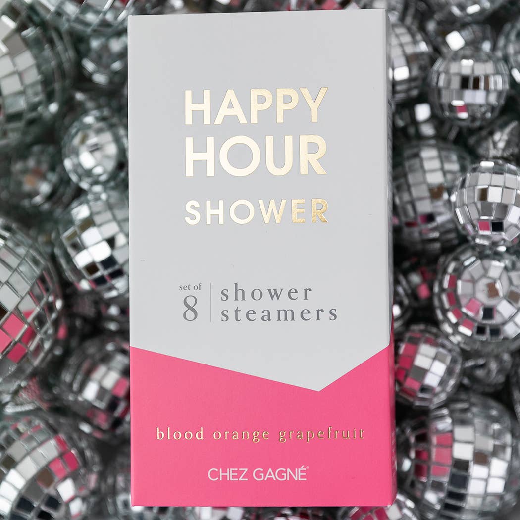 Happy Hour Shower Shower Steamers - Blood Orange Grapefruit